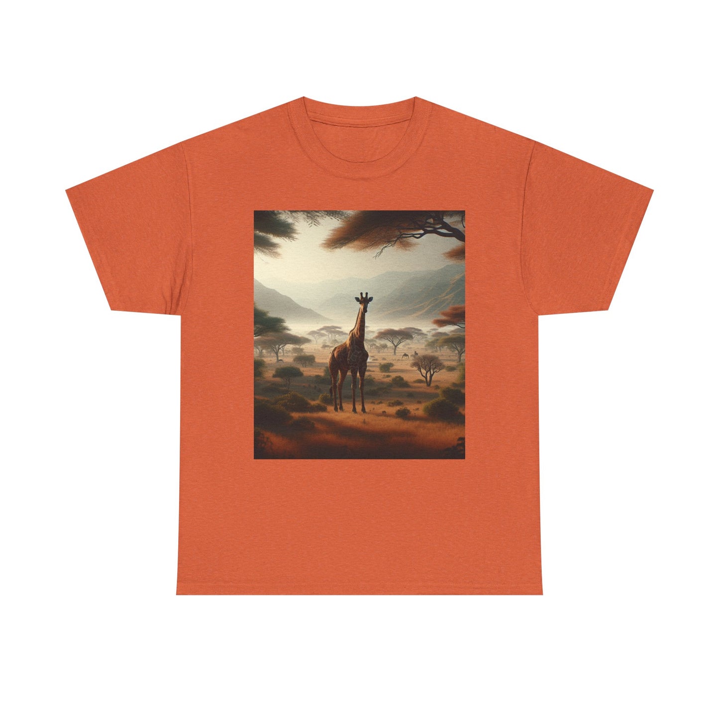 Giraffes Women's Heavy Cotton Tee