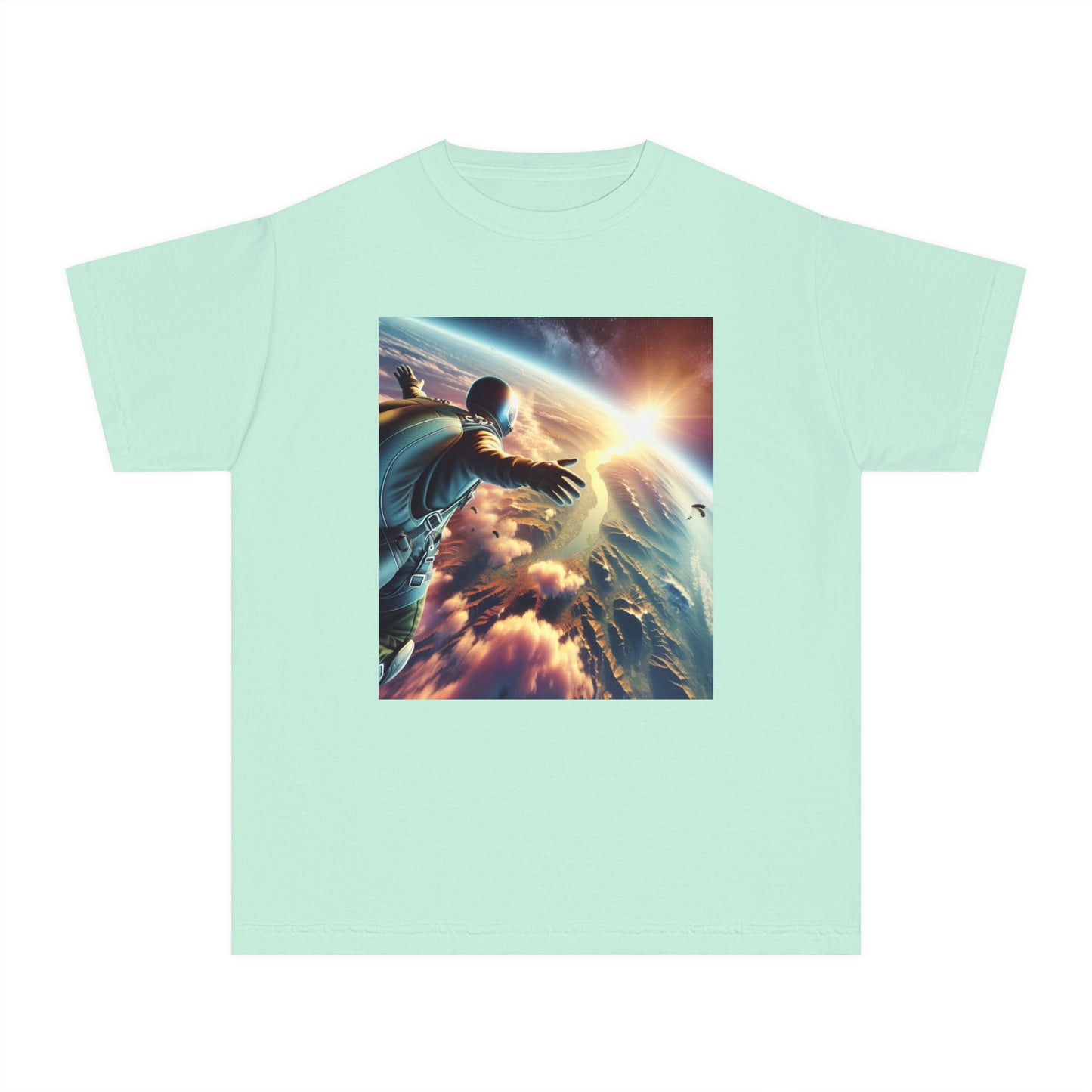 Sky Diving Youth Midweight Tee