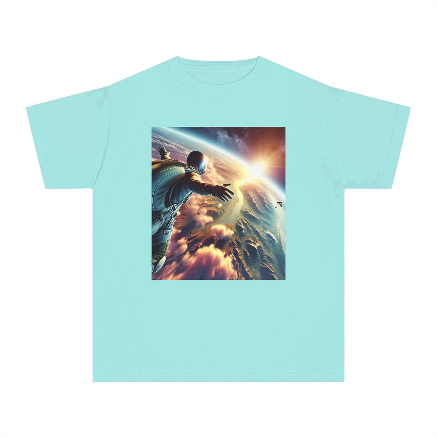 Sky Diving Youth Midweight Tee