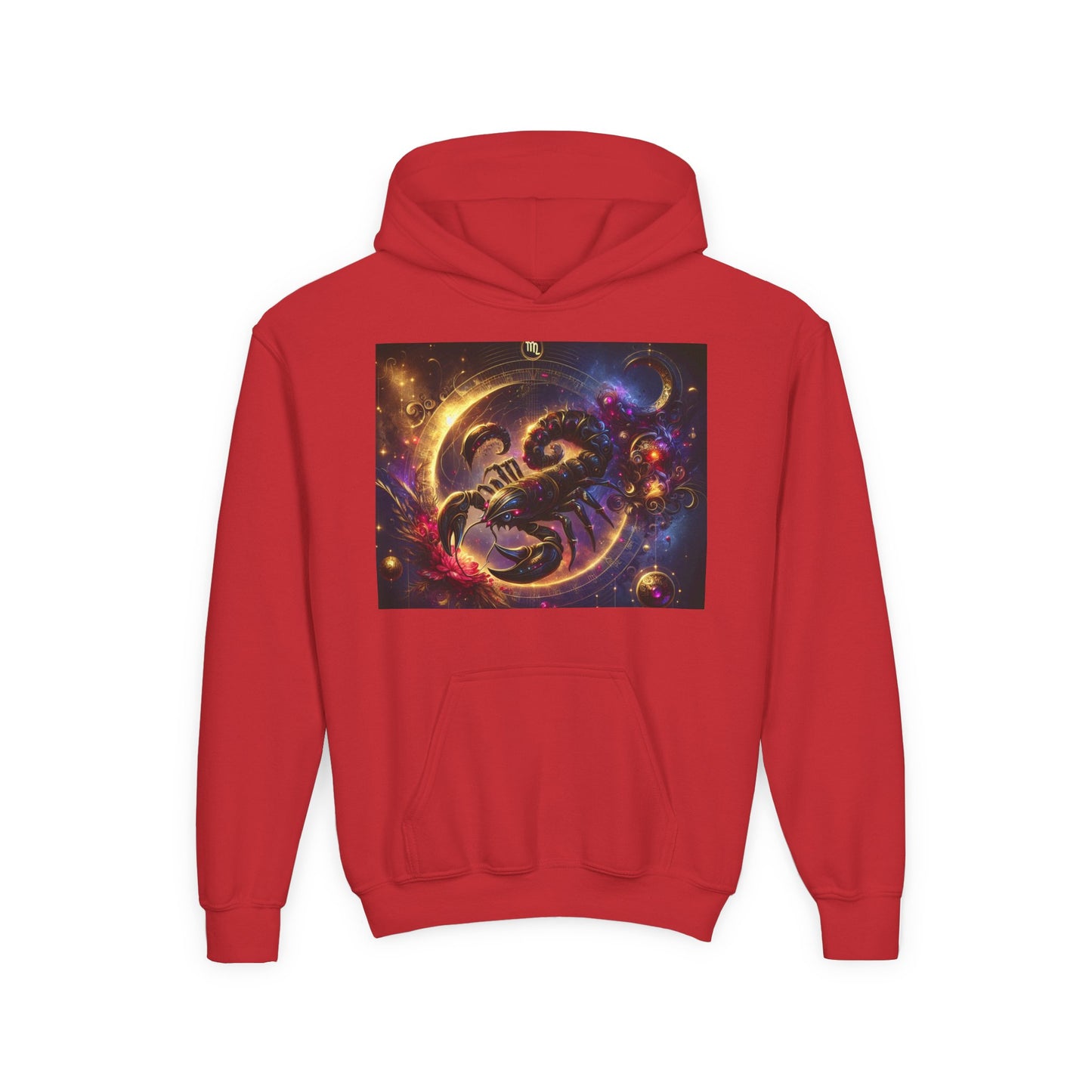 Scorpio Youth Hoodie - Heavy Blend Sweatshirt