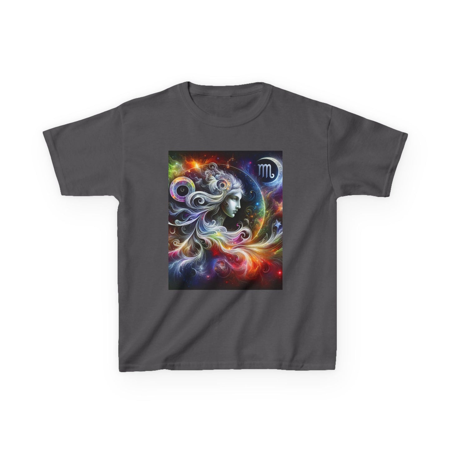 Virgo Horoscope Kids Tee - Cosmic Zodiac T-Shirt for Astrology Lovers, Birthday Gift, Everyday Wear, Reference Guide, Unique Design