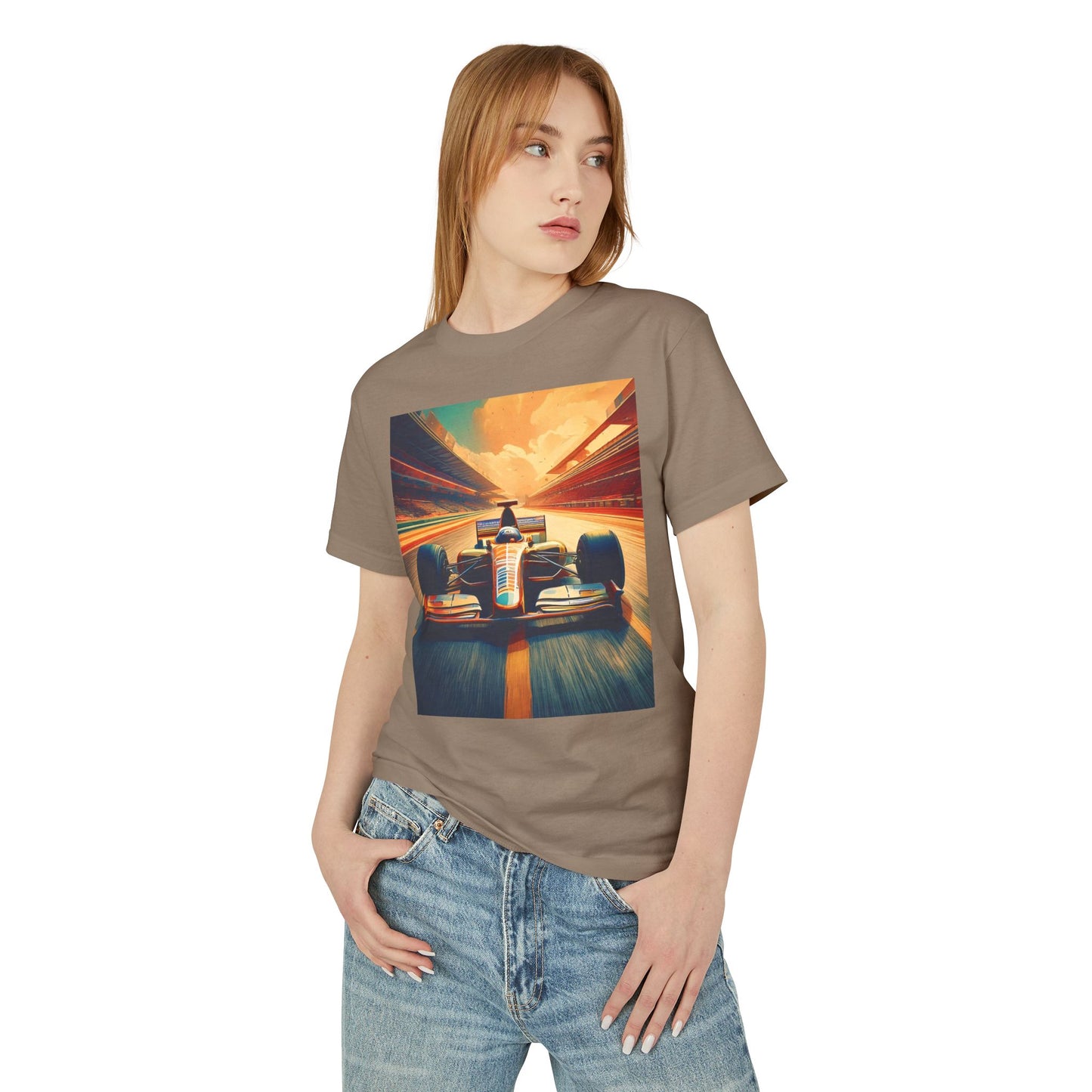 F1 Heavyweight Tee - Unisex Garment-Dyed Shirt