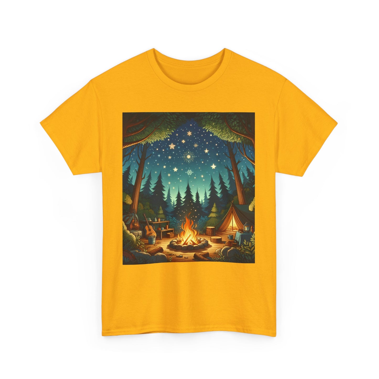 Camping Women's Heavy Cotton Tee