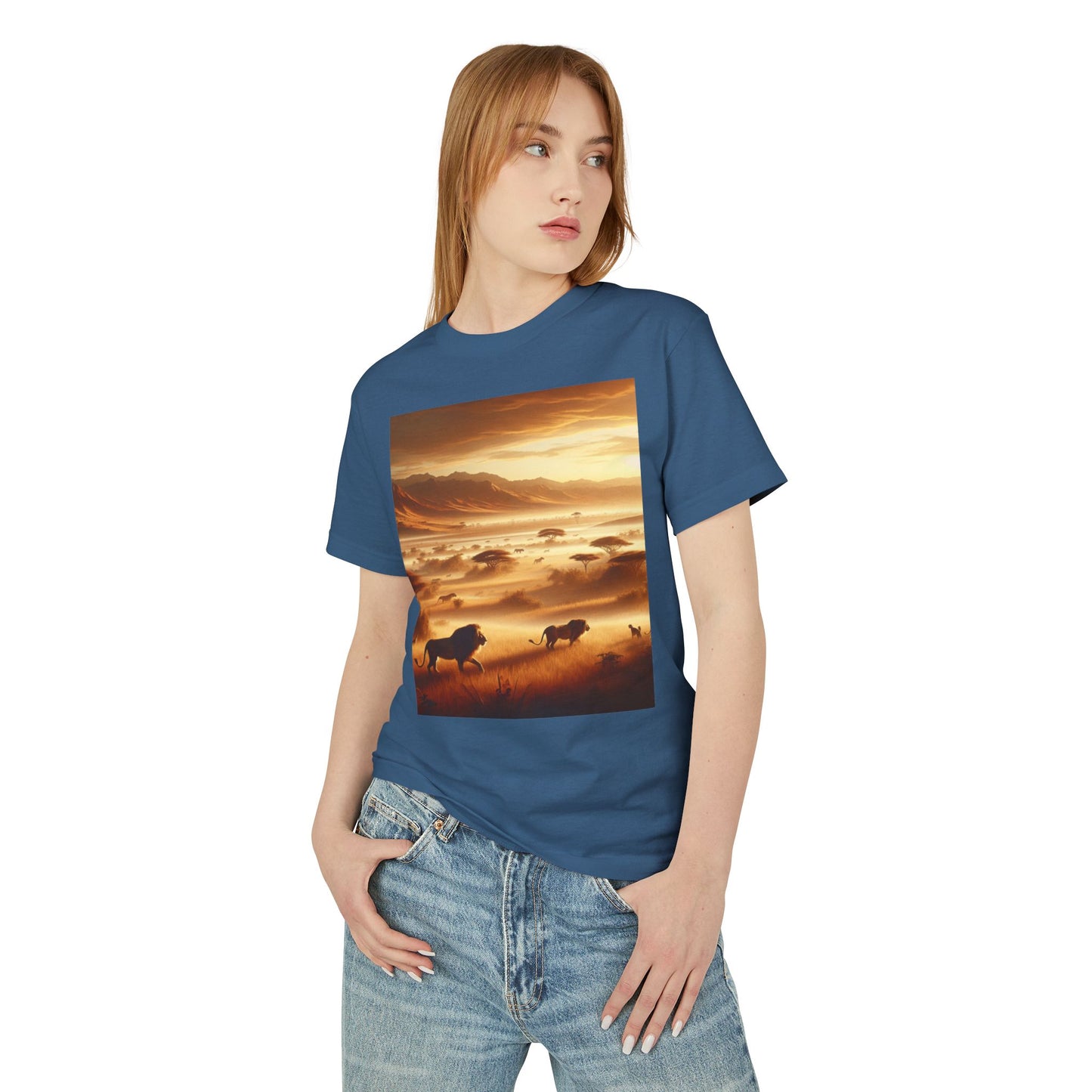 Lions Heavyweight Tee - Unisex Garment-Dyed Shirt