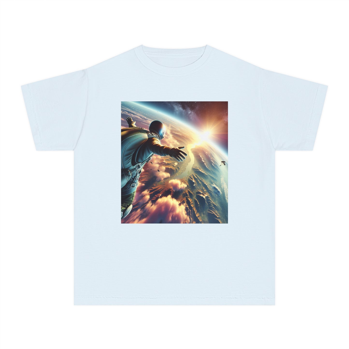 Sky Diving Youth Midweight Tee