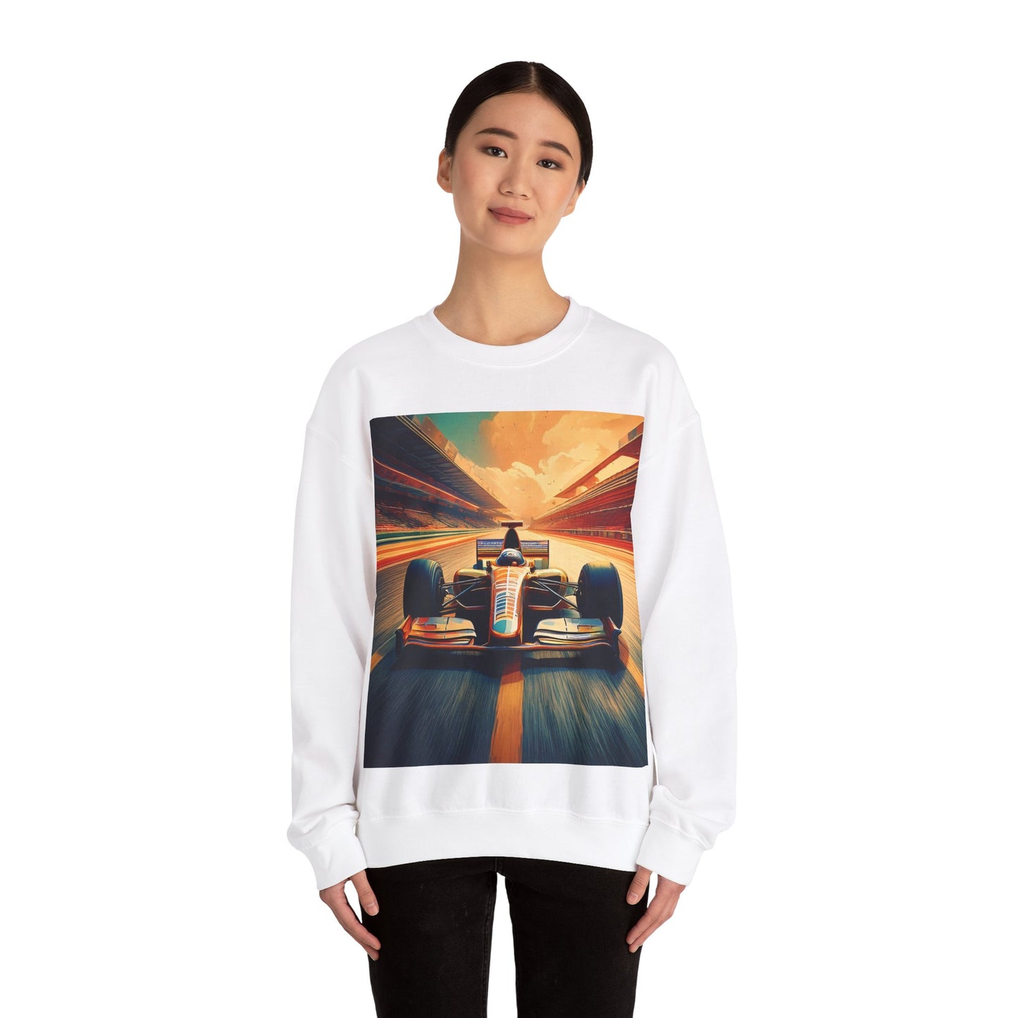 Race Car Crewneck Sweatshirt | Racing Apparel, Unisex Sweatshirt, F1 Gift, Motorsports Clothing, Car Enthusiasts Sweatshirt