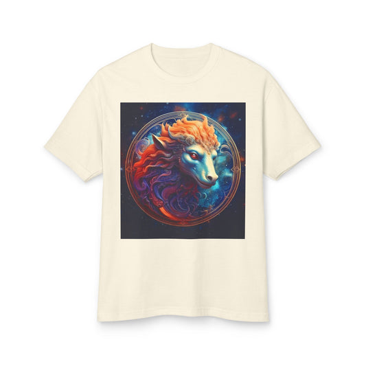 Aquarius Heavyweight Tee - Unisex Garment-Dyed Shirt