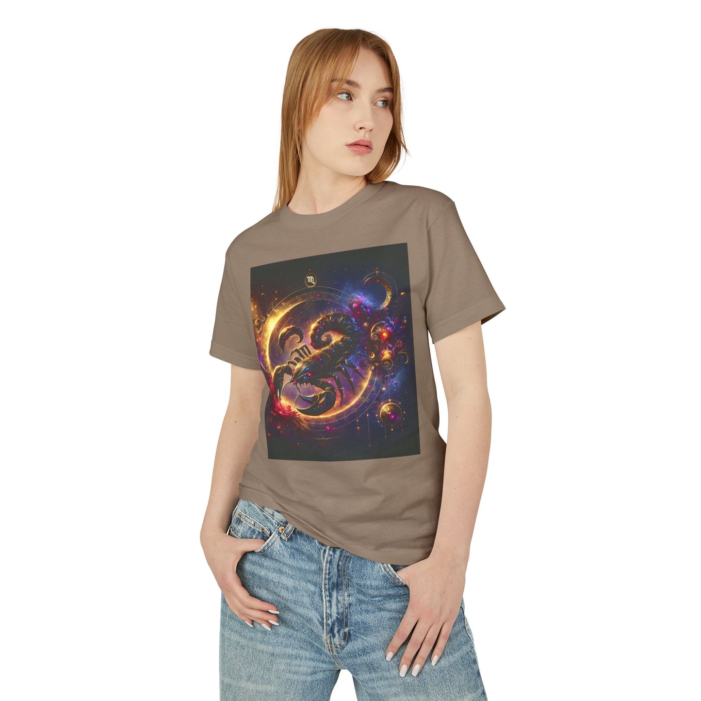 Scorpio Heavyweight Tee - Unisex Garment-Dyed Shirt