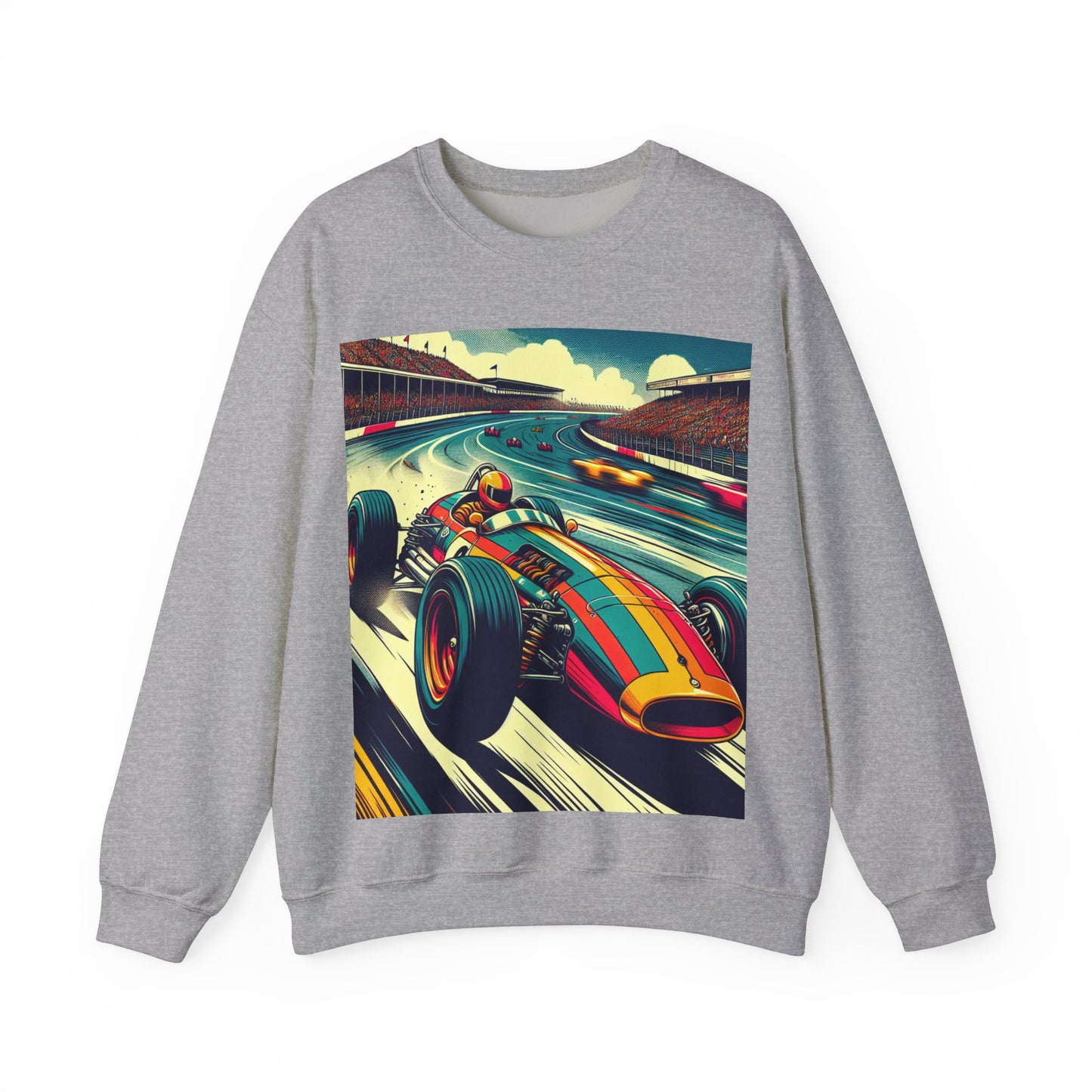 Race Car Crewneck Sweatshirt | Racing Apparel, Unisex Sweatshirt, F1 Gift, Motorsports Clothing, Car Enthusiasts Sweatshirt