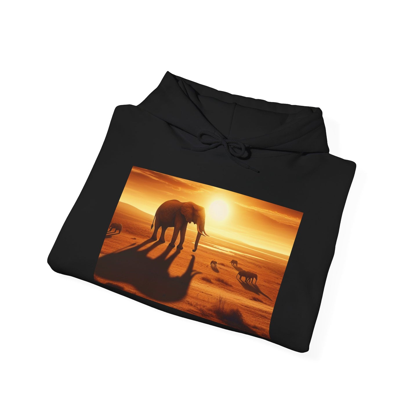 Elephants Unisex Hoodie - Safari Vibes