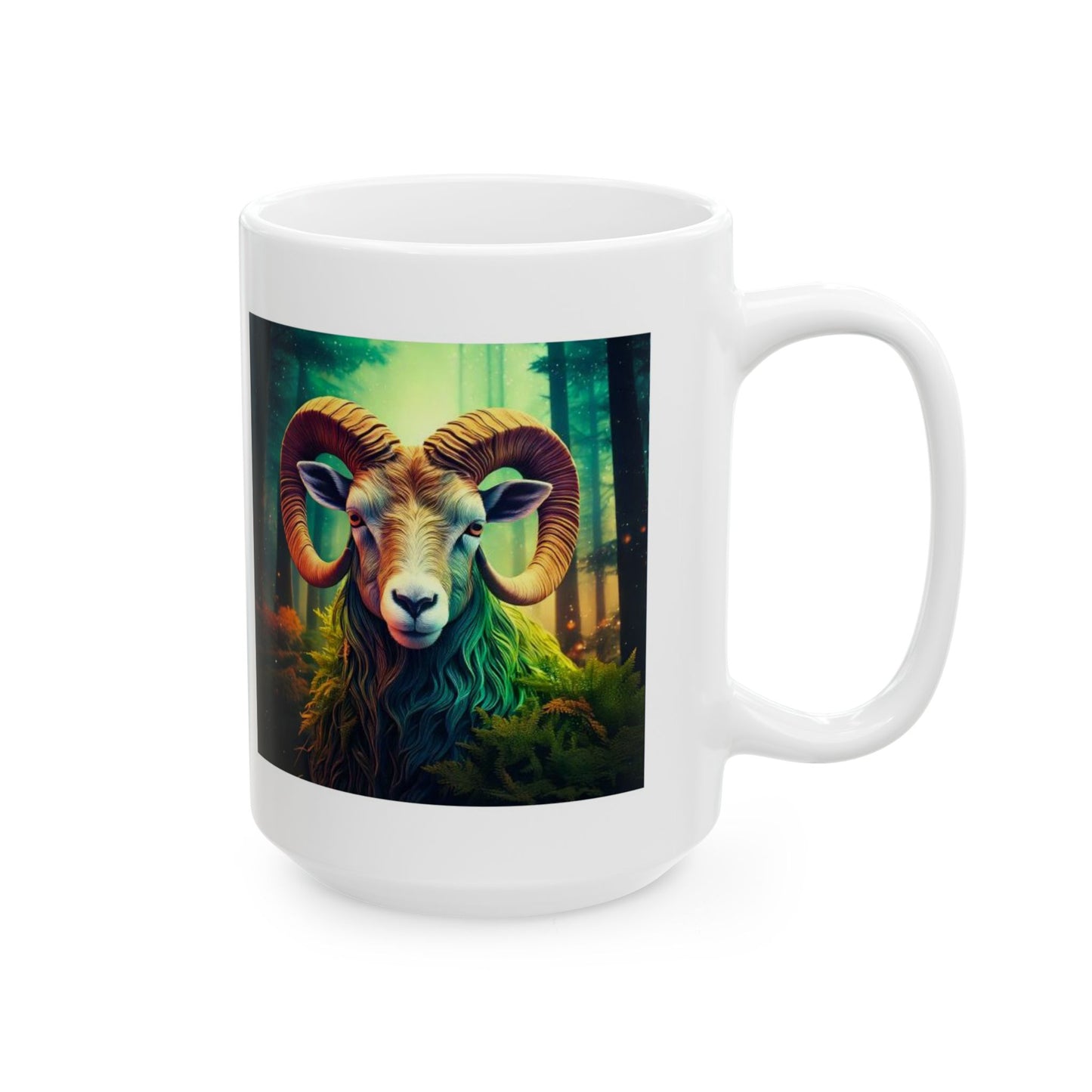 Aries Zodiac Ceramic Mug, Astrology Coffee Cup, Horoscope Drinkware for Aries Lovers, March/April Birthday Gift, Star Sign Mug, Unique Gift