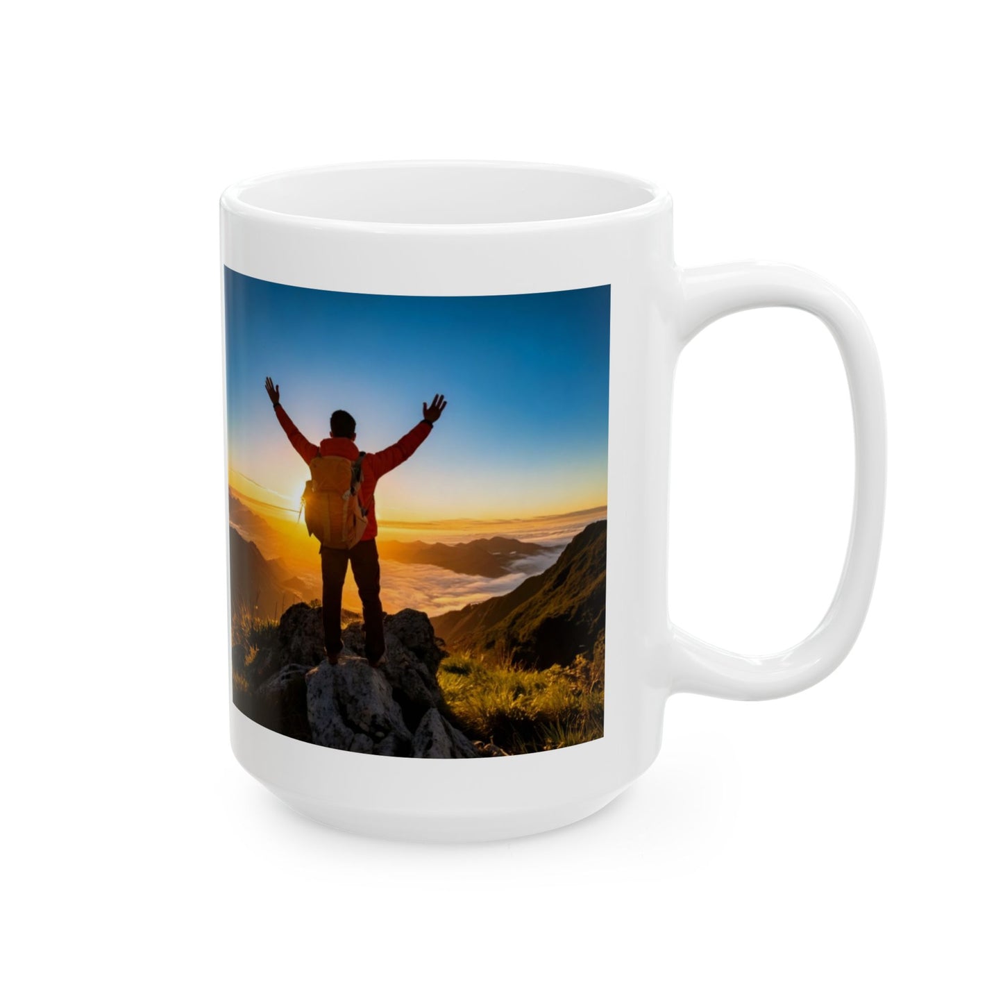 Hiking Ceramic Mug