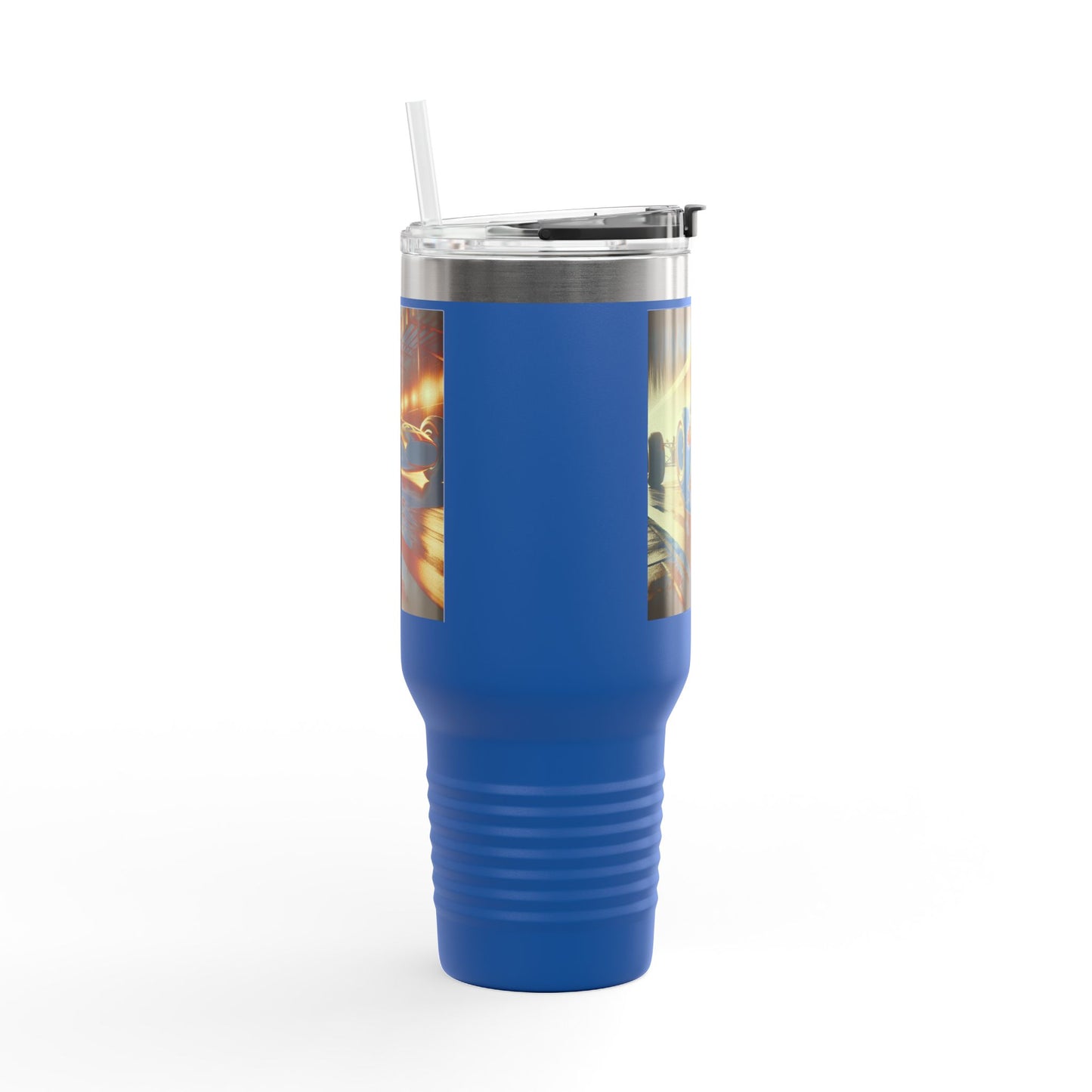 Vintage F1 Insulated Travel Mug, 40oz, Perfect for Fans, Sports Events, Coffee, Tea, Water