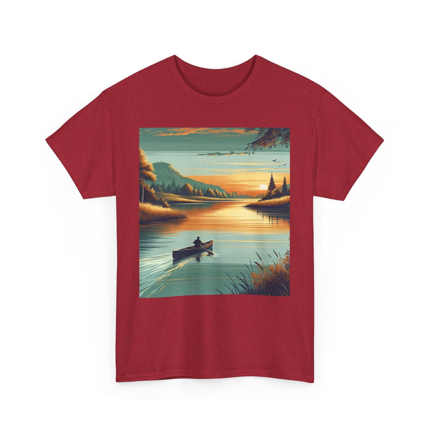 Canoeing Women's Heavy Cotton Tee