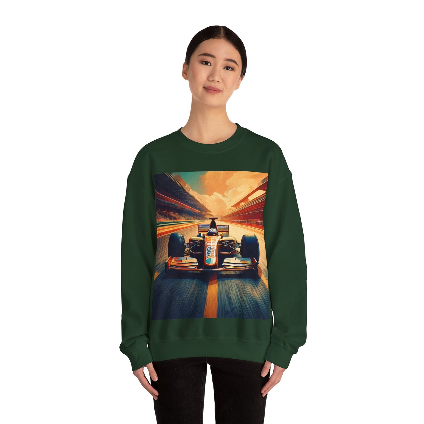 Race Car Crewneck Sweatshirt | Racing Apparel, Unisex Sweatshirt, F1 Gift, Motorsports Clothing, Car Enthusiasts Sweatshirt