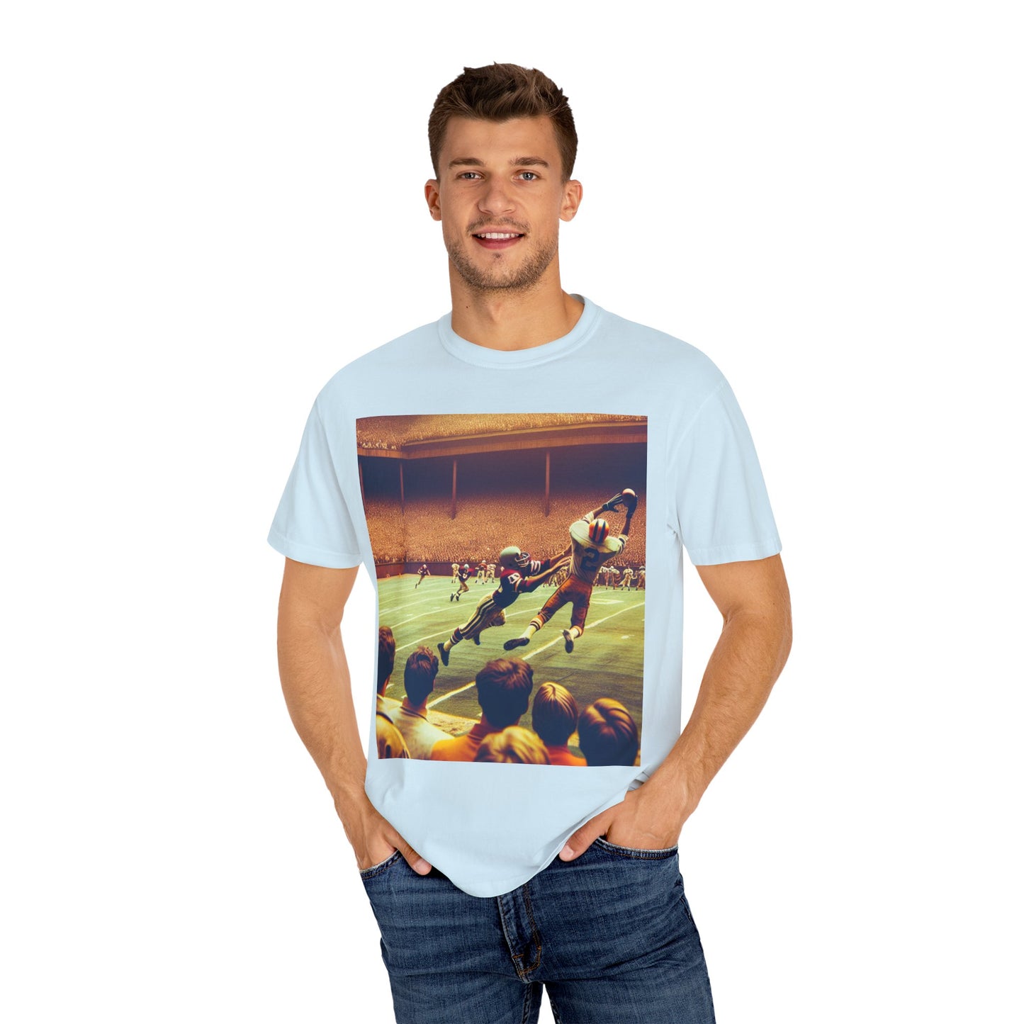 Vintage Football Unisex T-shirt, Retro Sports Tee, Fitness Apparel, Game Day Wear, Festival Outfit