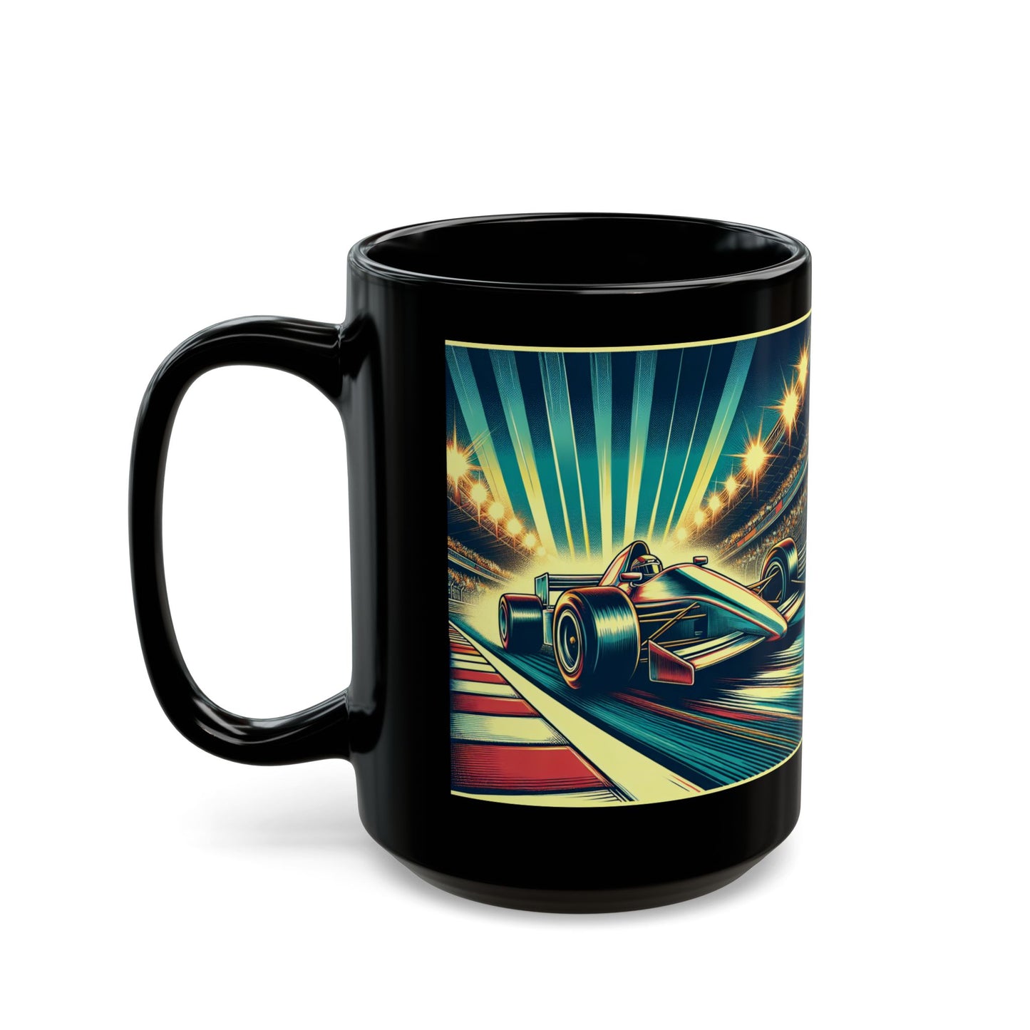 Racing Enthusiast Mug | Vibrant Formula 1 Design | Perfect Gift for Car Lovers, Motorsport Decor, Father's Day, Birthday