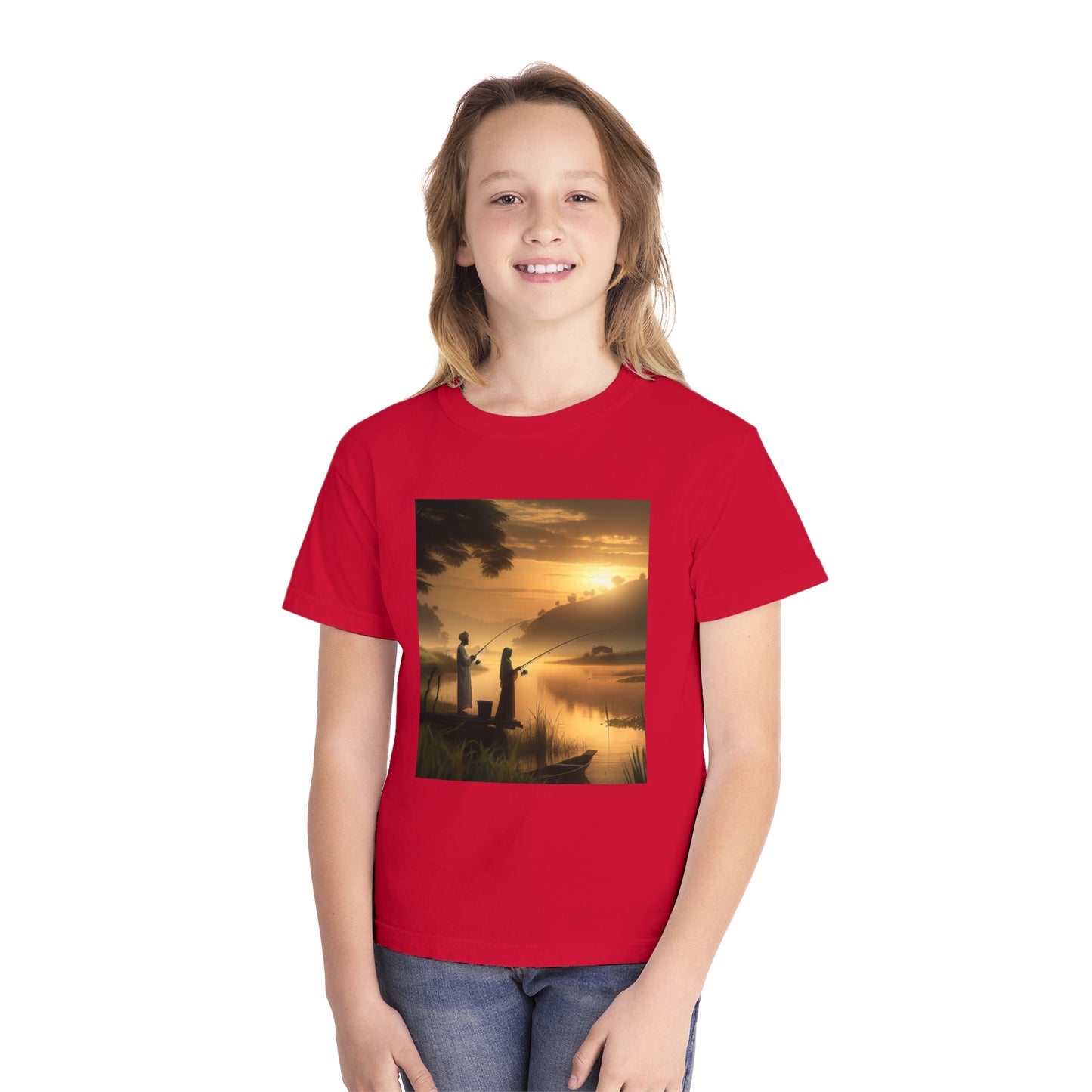 Fishing Youth Midweight Tee