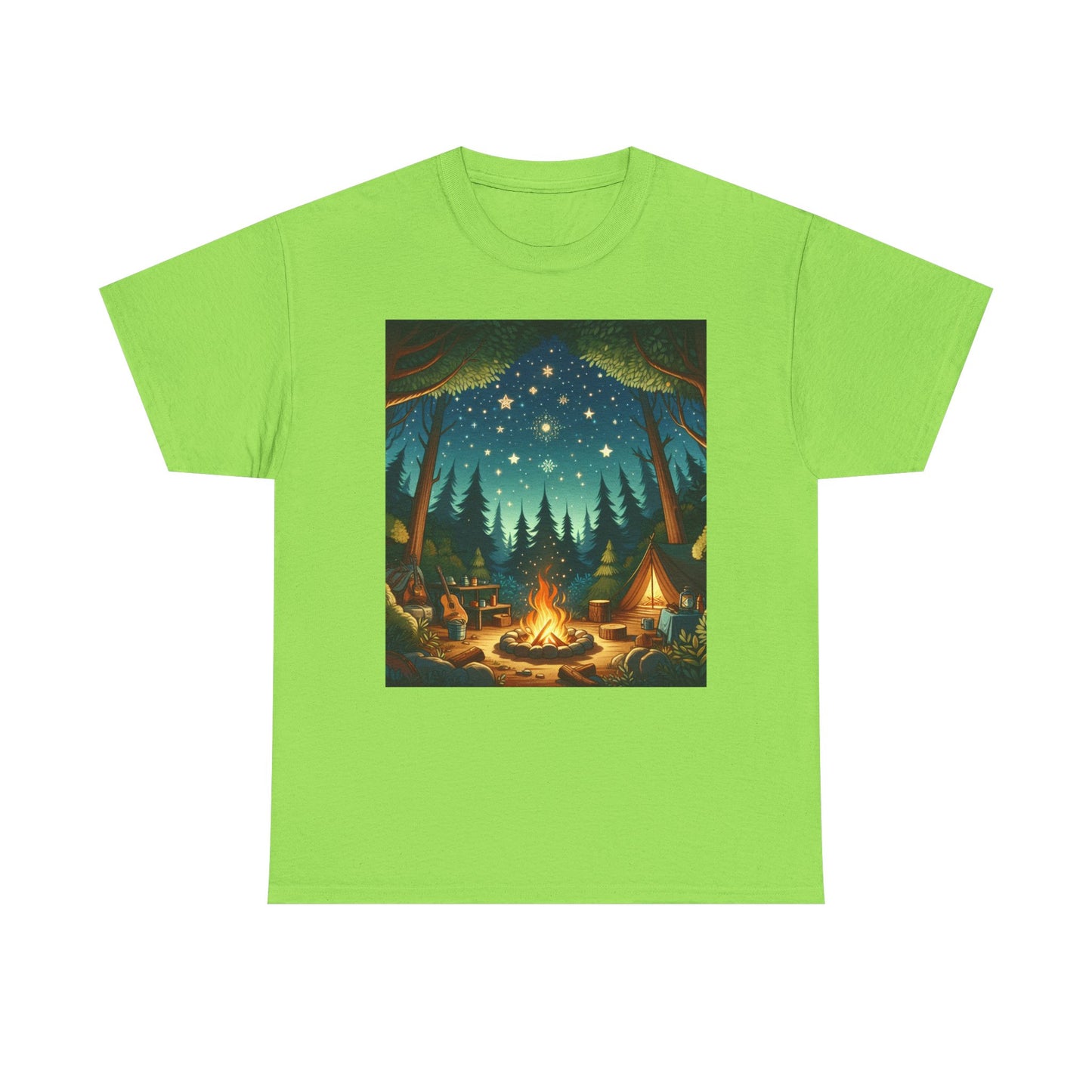 Camping Women's Heavy Cotton Tee