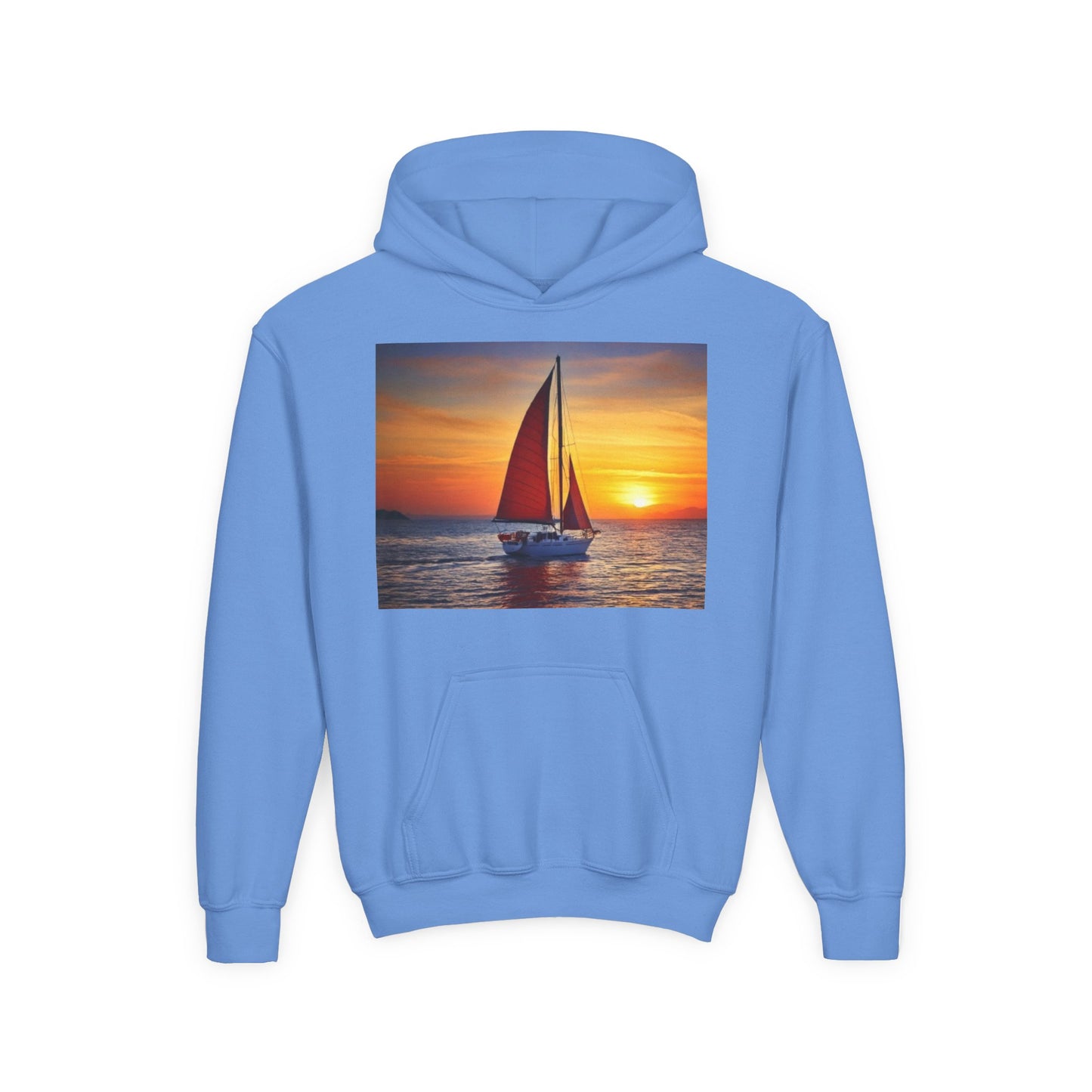 Sailing Youth Hoodie - Heavy Blend Sweatshirt