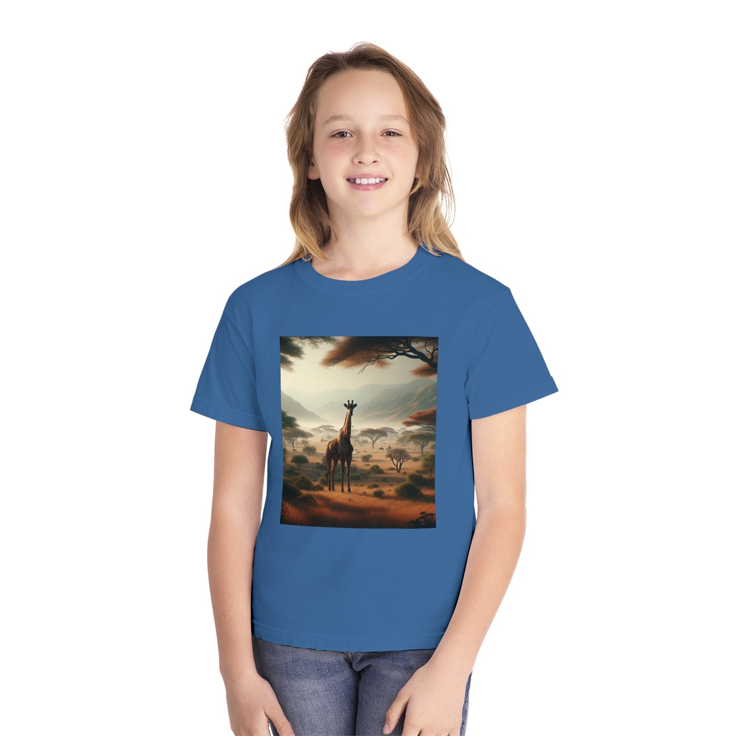 Giraffes Youth Midweight Tee