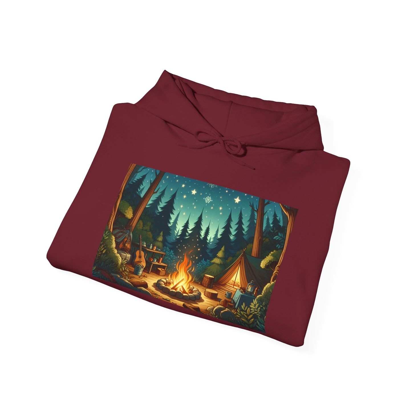 Camping Unisex Hoodie - Sports Team Vibes