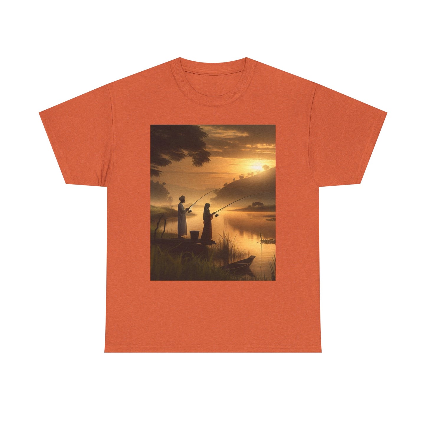Fishing Women's Heavy Cotton Tee