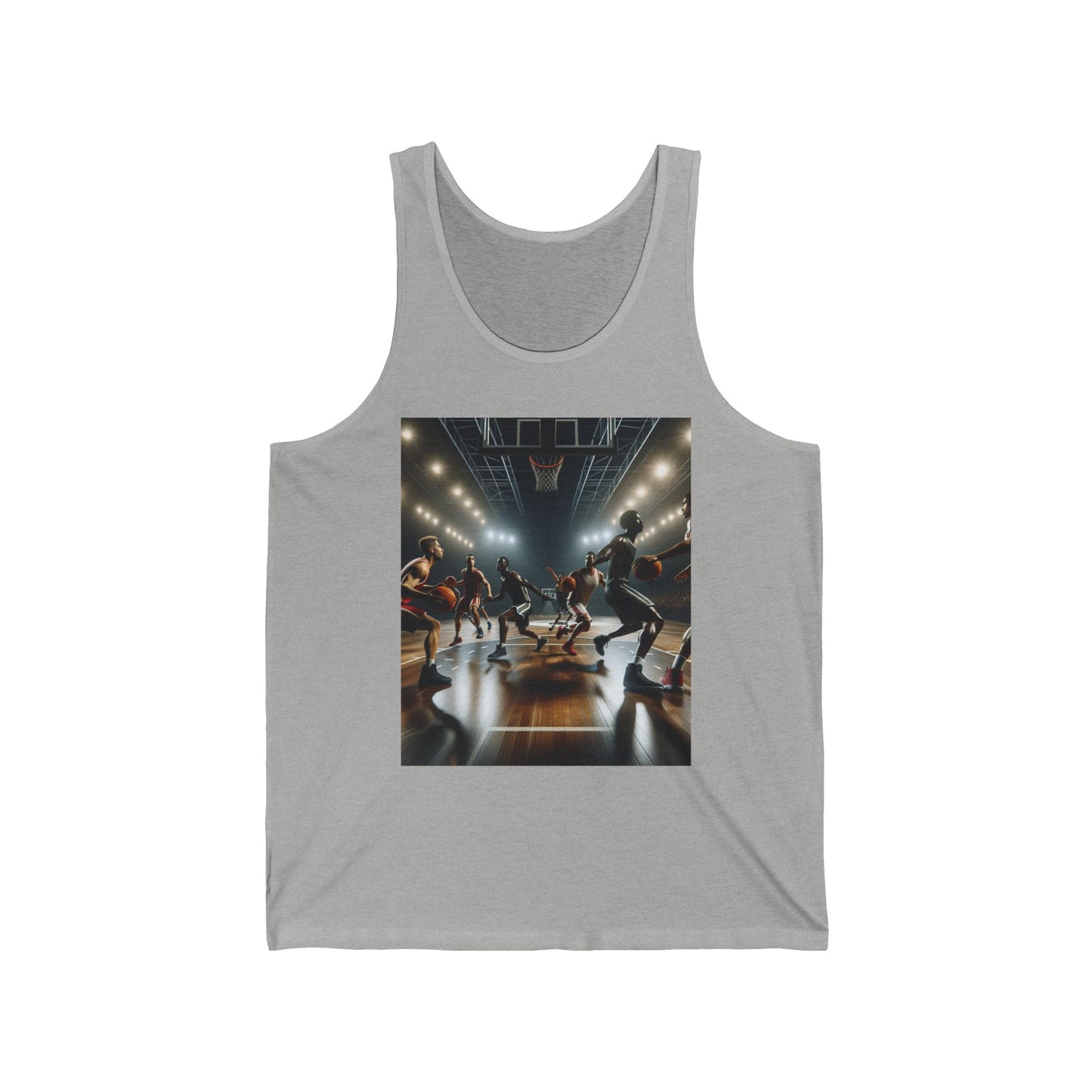 Basketball Unisex Jersey Tank Top - Perfect for Festivals & Casual Wear