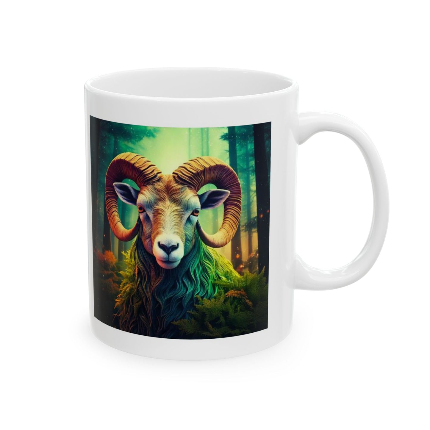 Aries Zodiac Ceramic Mug, Astrology Coffee Cup, Horoscope Drinkware for Aries Lovers, March/April Birthday Gift, Star Sign Mug, Unique Gift