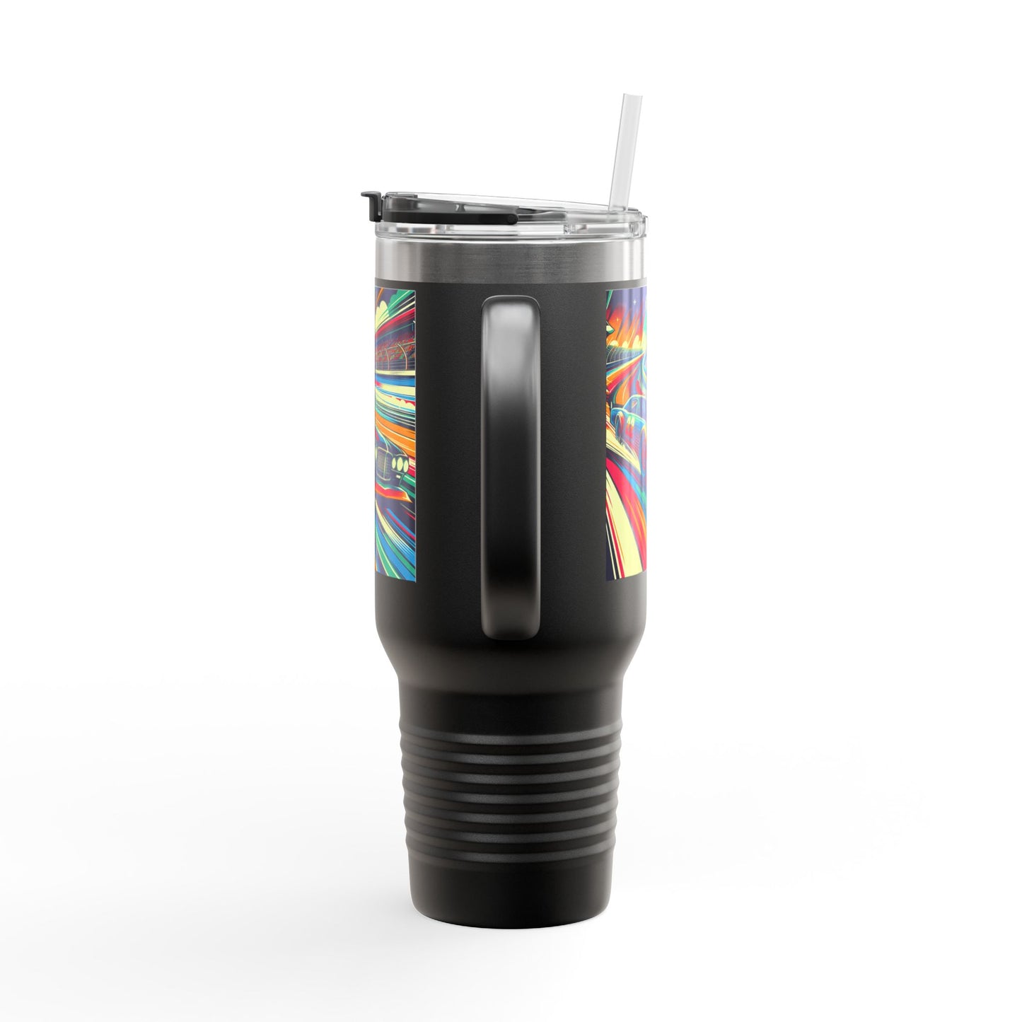 Vintage NASCAR Insulated Travel Mug, 40oz, Perfect for Fans, Sports Events, Coffee, Tea, Water