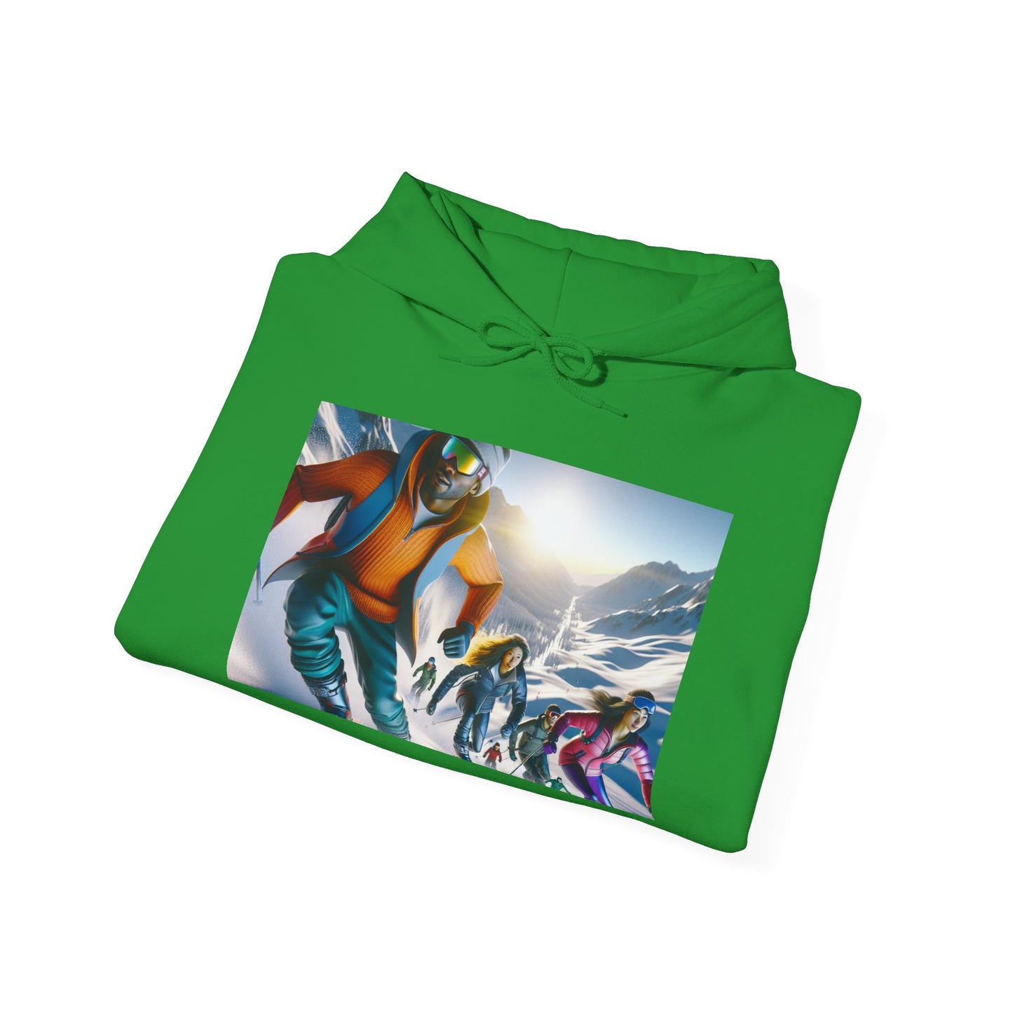 Skiing Unisex Hoodie - Sports Team Vibes