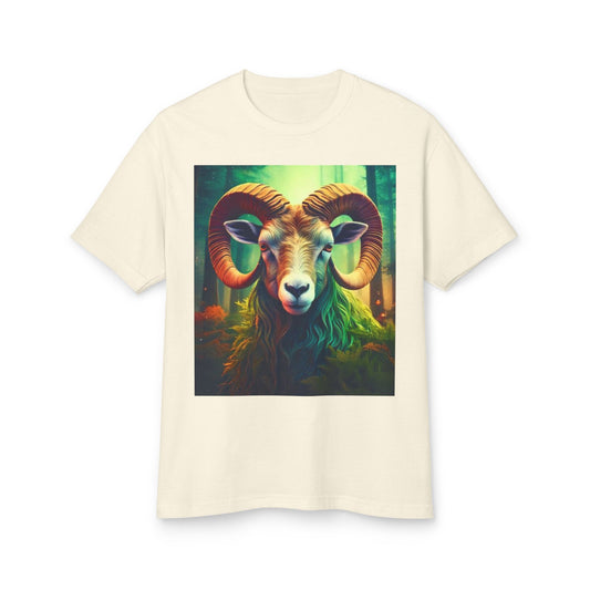 Aries Heavyweight Tee - Unisex Garment-Dyed Shirt