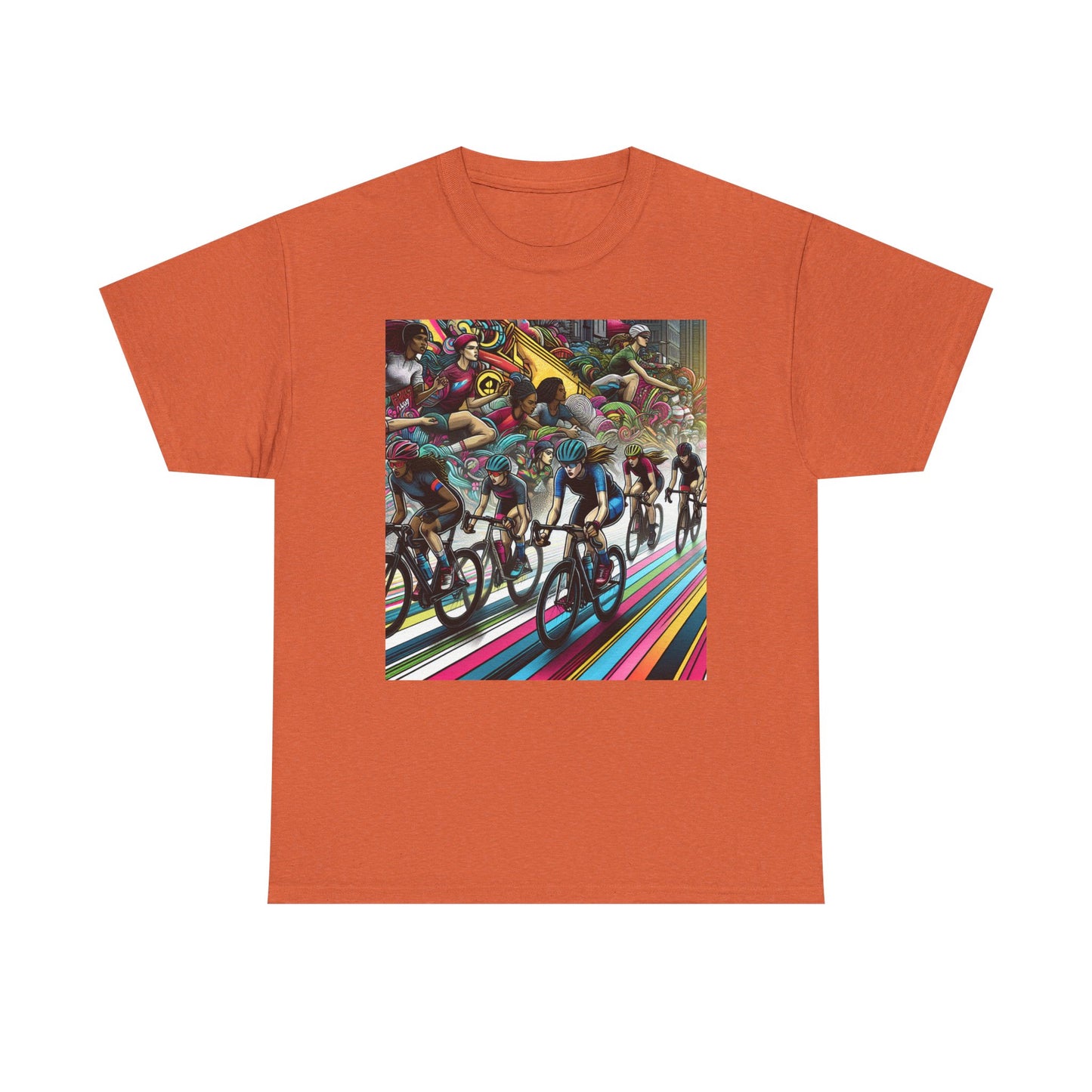 Cycling Women's Heavy Cotton Tee