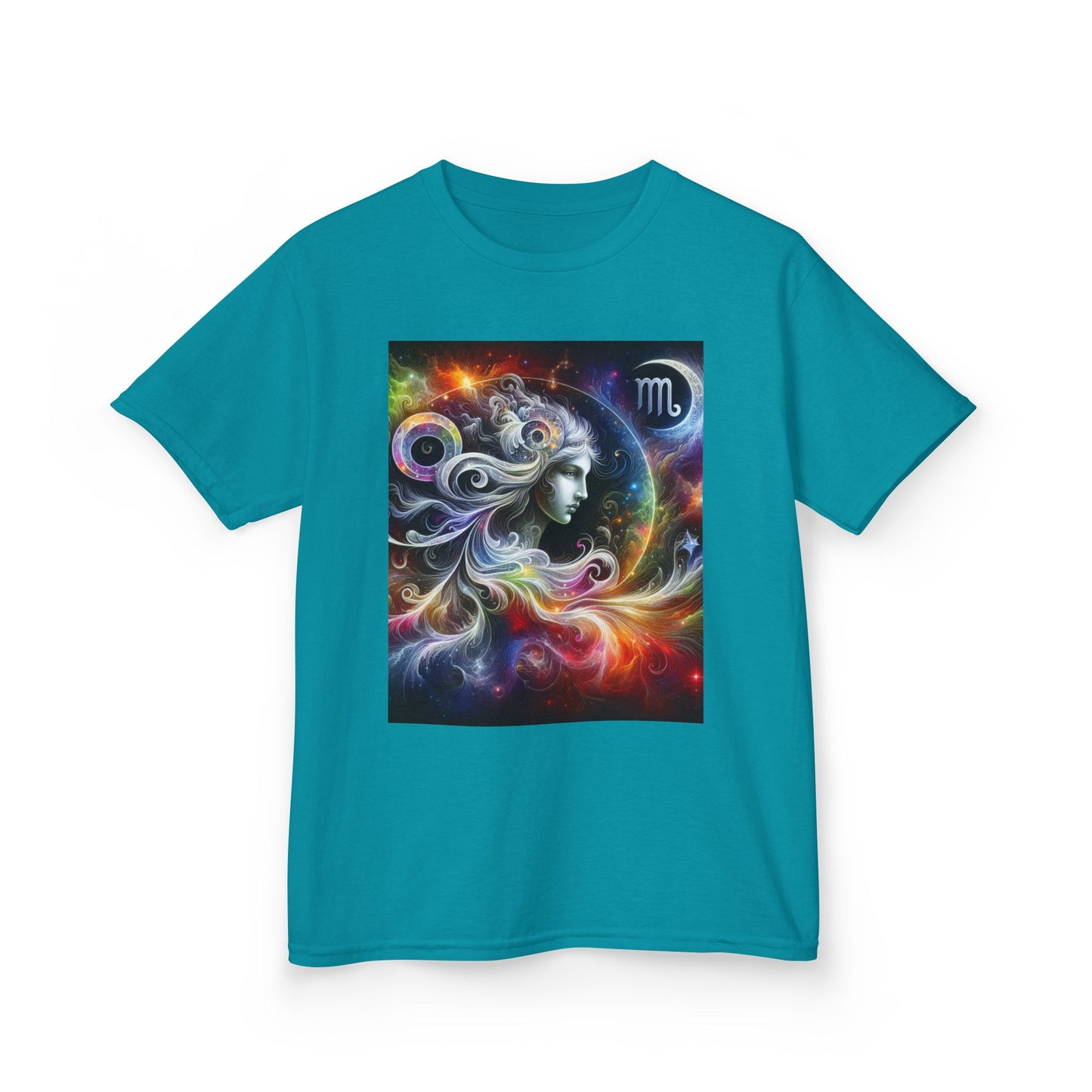 Virgo Horoscope Kids Tee - Cosmic Zodiac T-Shirt for Astrology Lovers, Birthday Gift, Everyday Wear, Reference Guide, Unique Design