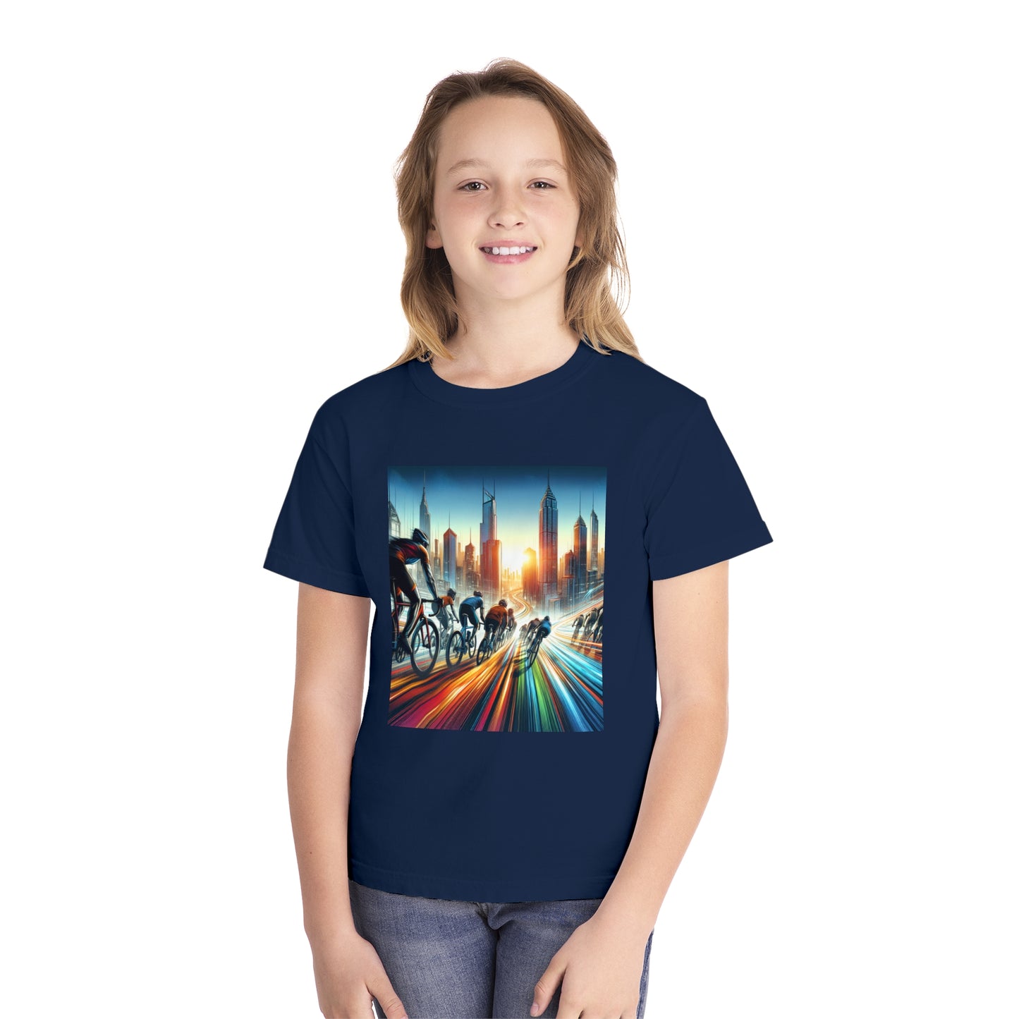 Cycling Youth Midweight Tee