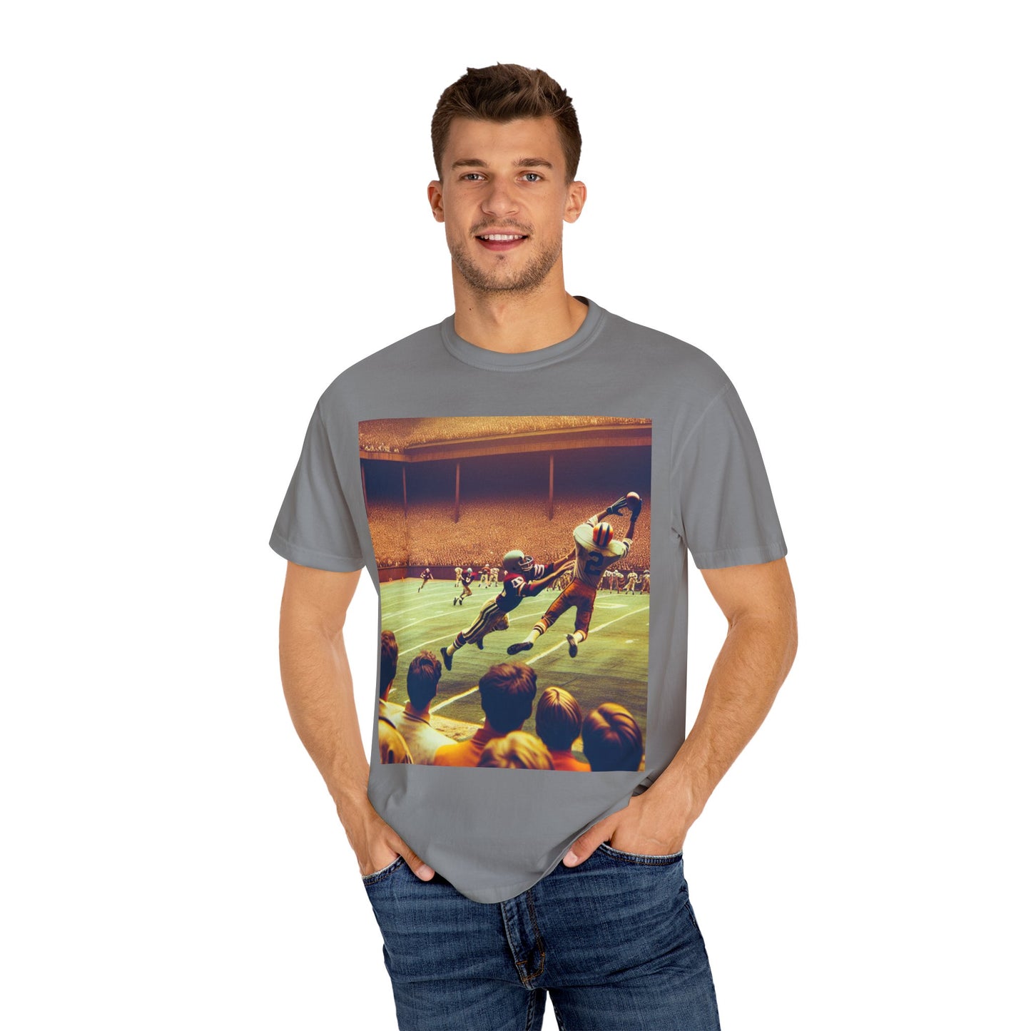 Vintage Football Unisex T-shirt, Retro Sports Tee, Fitness Apparel, Game Day Wear, Festival Outfit