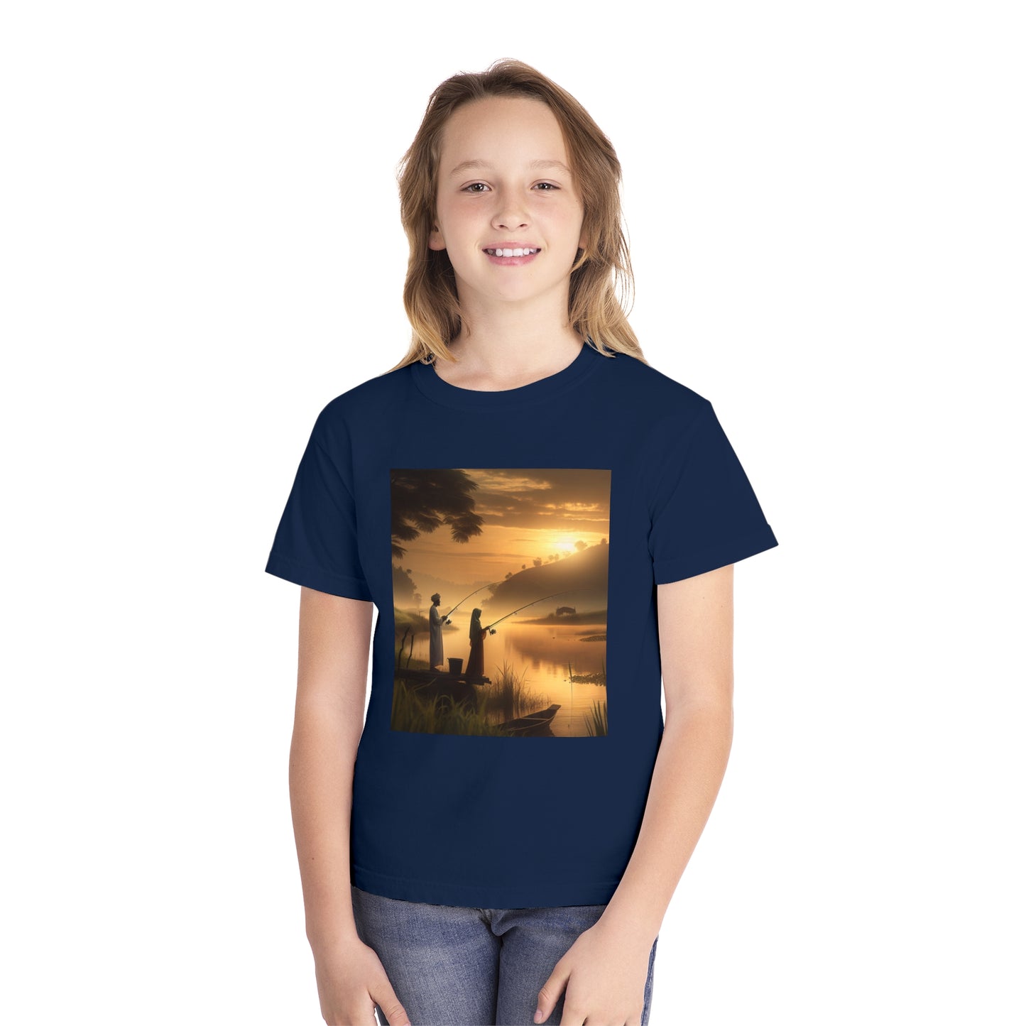 Fishing Youth Midweight Tee