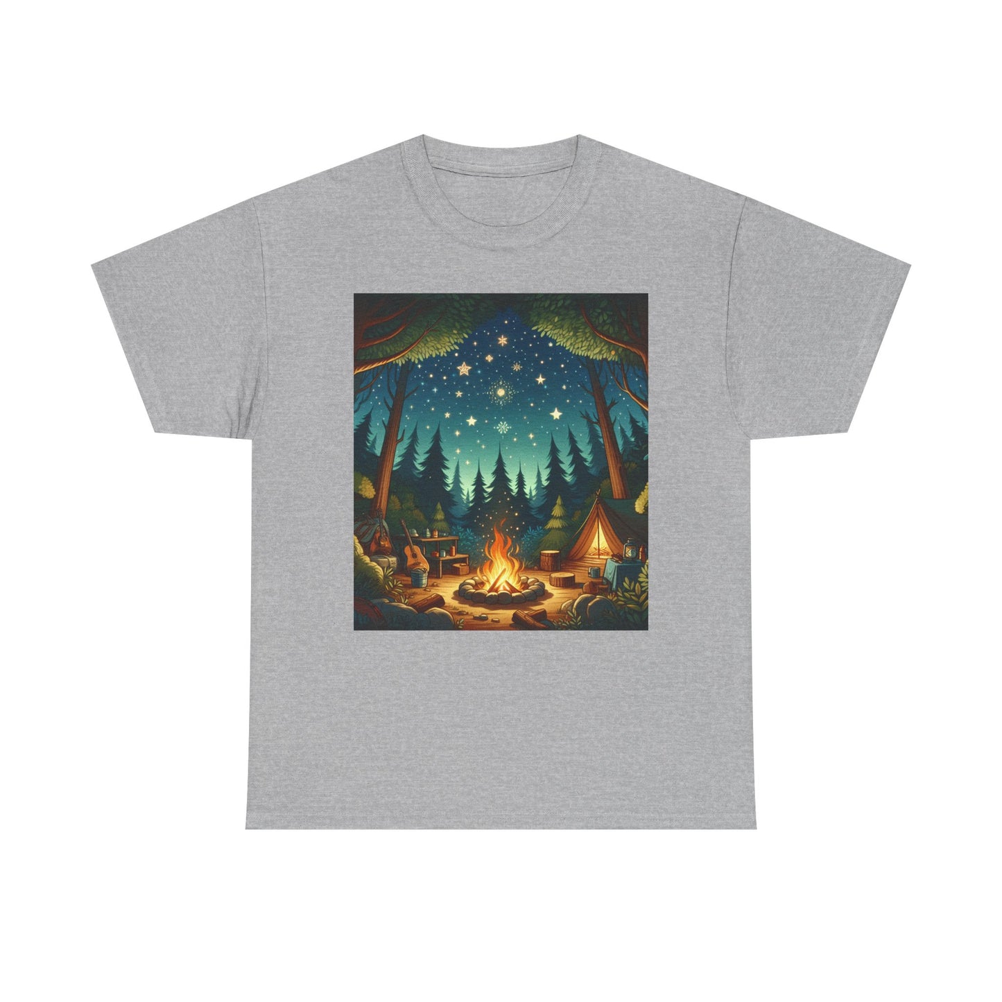 Camping Women's Heavy Cotton Tee