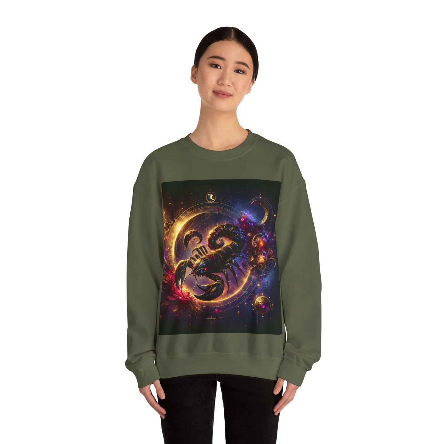 Scorpio Crewneck Sweatshirt | Zodiac Apparel, Unisex Sweatshirt