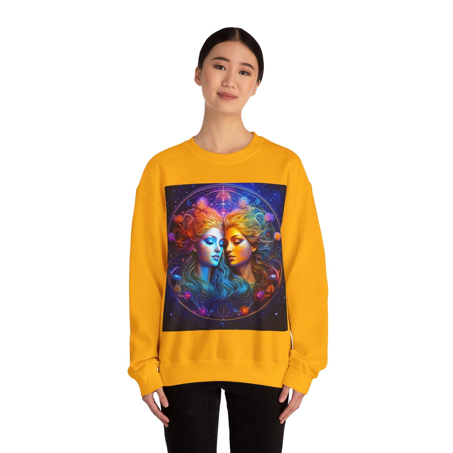 Gemini Crewneck Sweatshirt | Zodiac Apparel, Unisex Sweatshirt