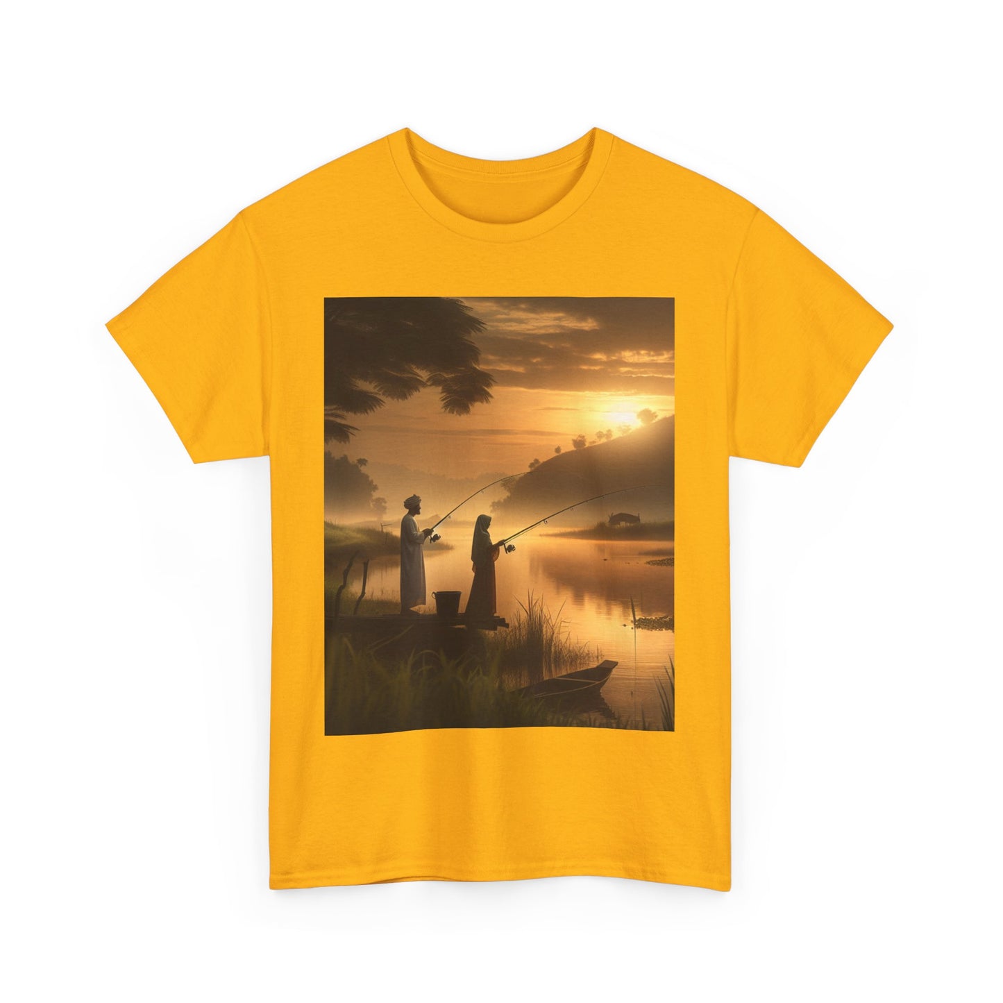 Fishing Women's Heavy Cotton Tee