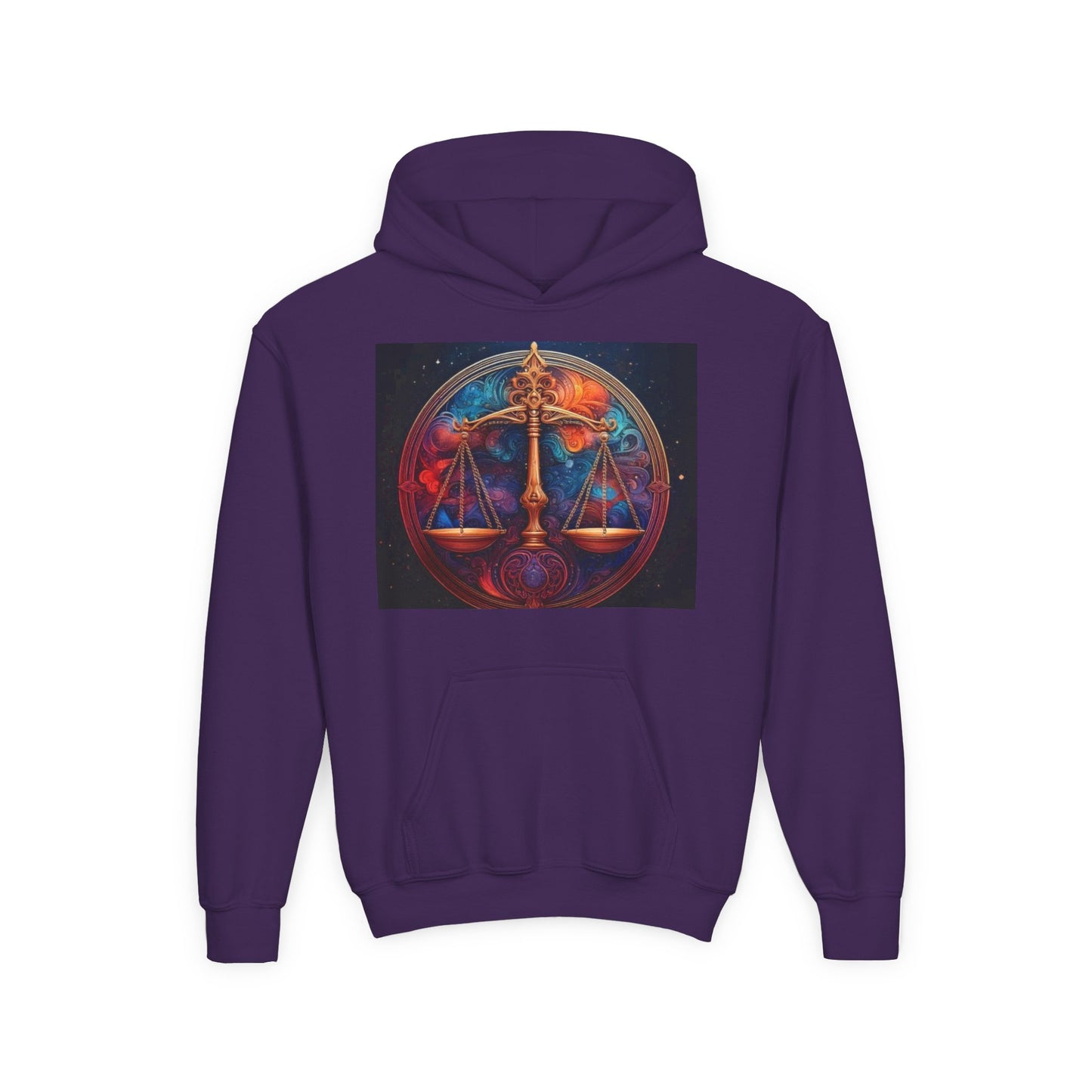 Libra Youth Hoodie - Heavy Blend Sweatshirt