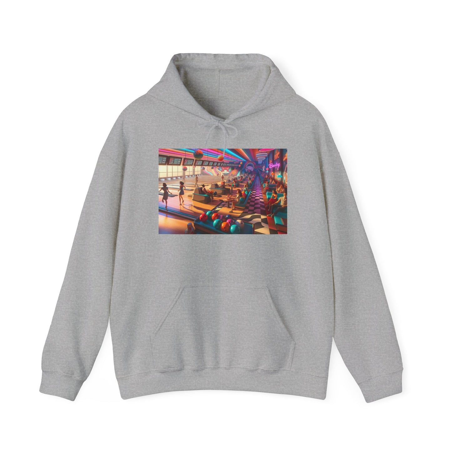 Bowling Unisex Hoodie - Sports Team Vibes