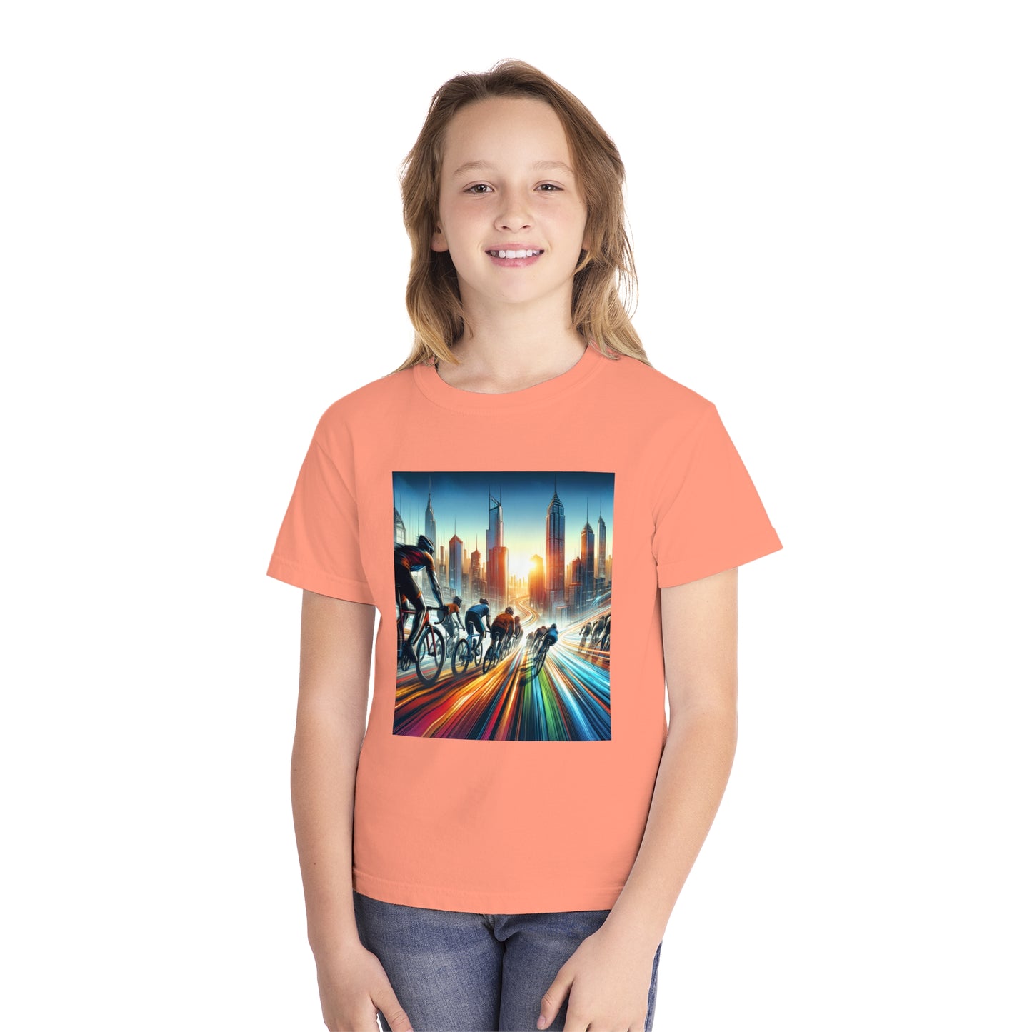 Cycling Youth Midweight Tee