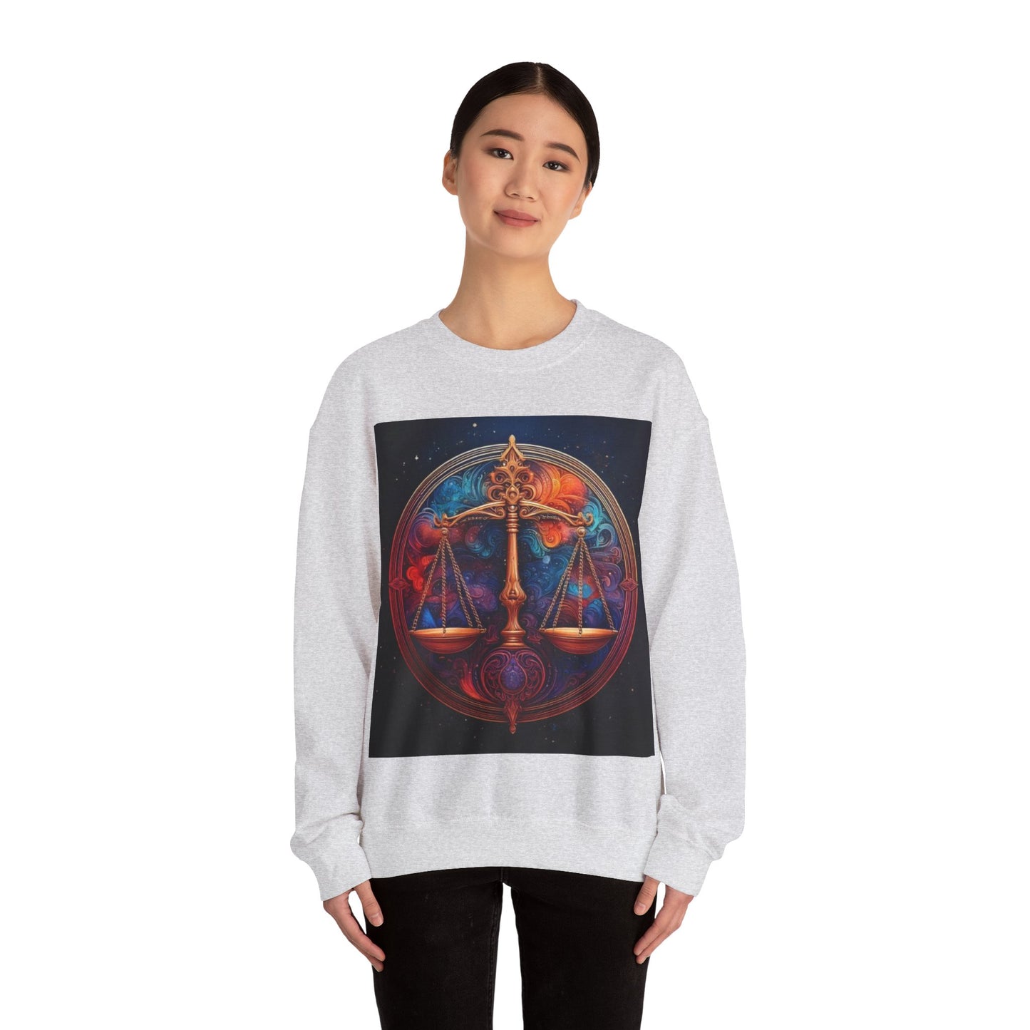 Libra Crewneck Sweatshirt | Zodiac Apparel, Unisex Sweatshirt