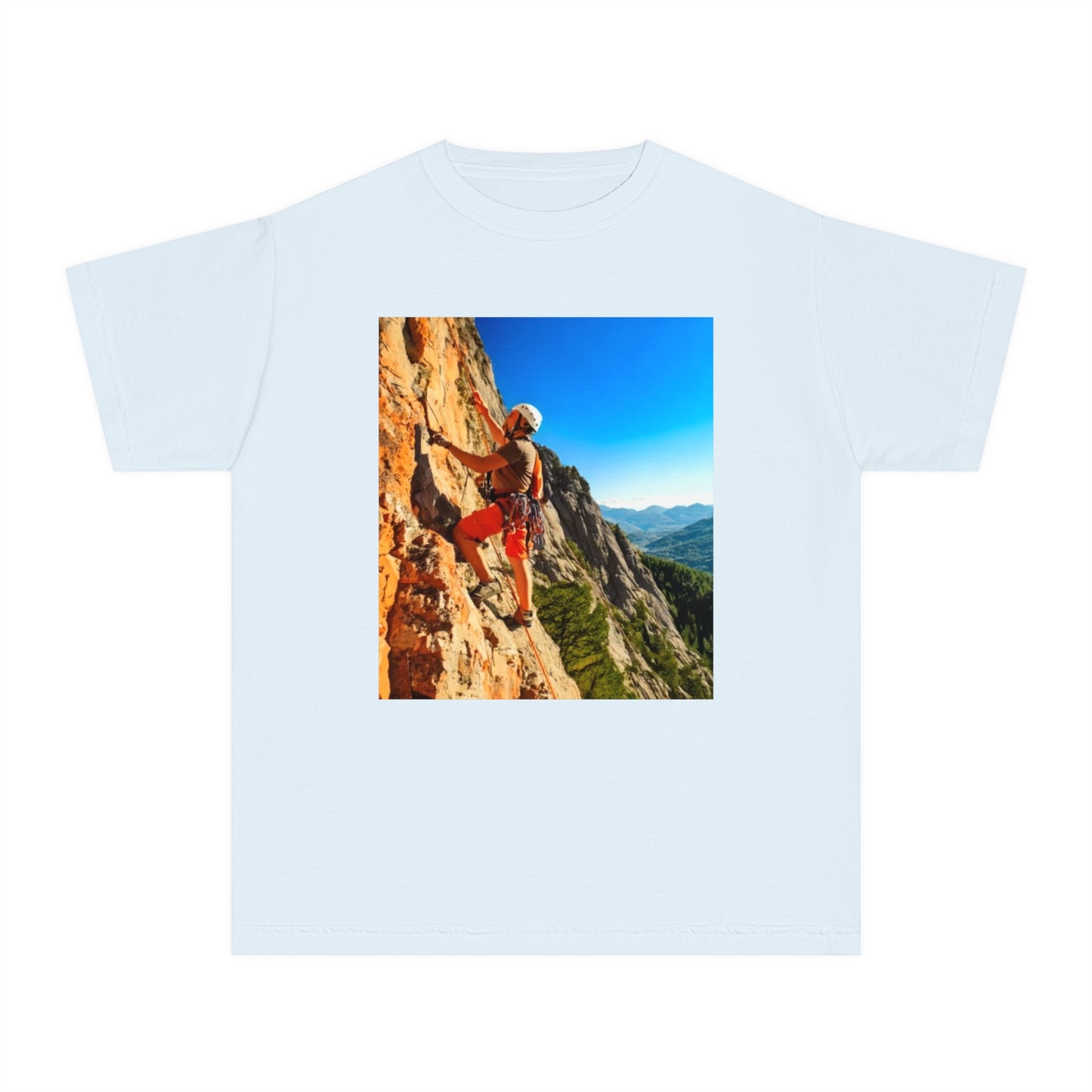 Rock Climbing Youth Midweight Tee