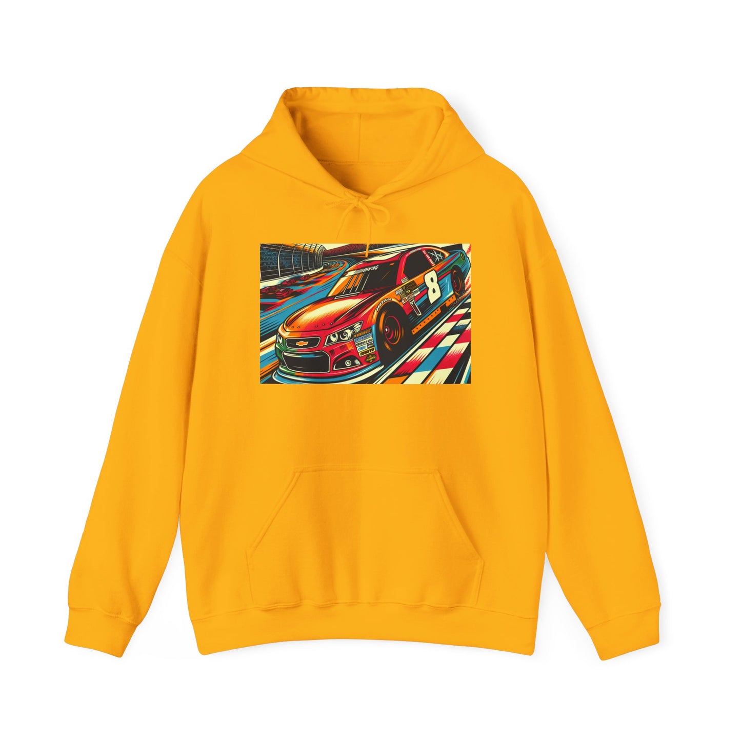 Nascar 8 Unisex Hoodie - Racing Vibes