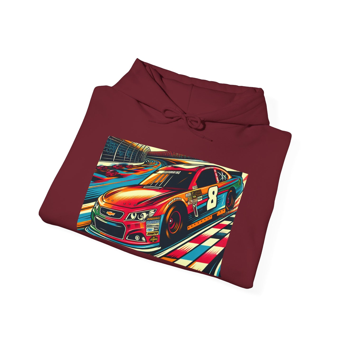 Nascar 8 Unisex Hoodie - Racing Vibes