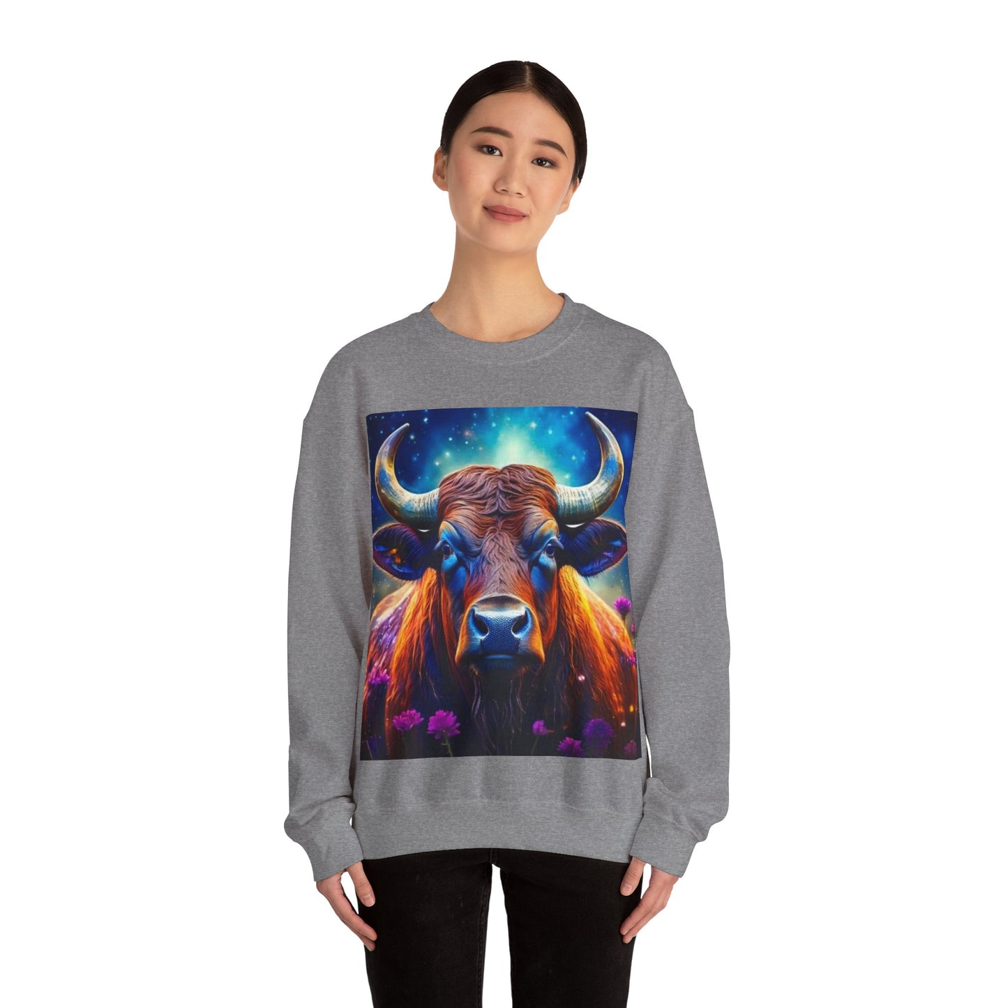 Taurus Crewneck Sweatshirt | Zodiac Apparel, Unisex Sweatshirt