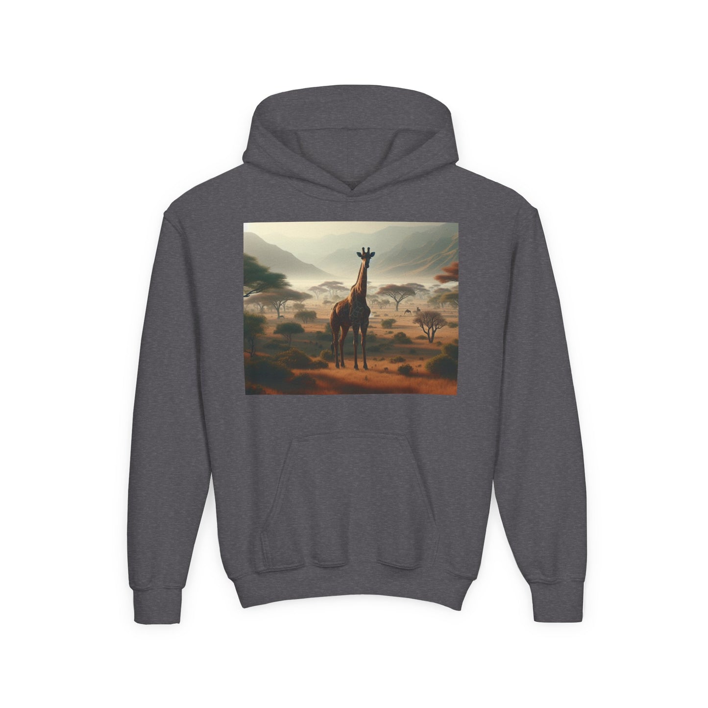 Giraffes Youth Hoodie - Heavy Blend Sweatshirt